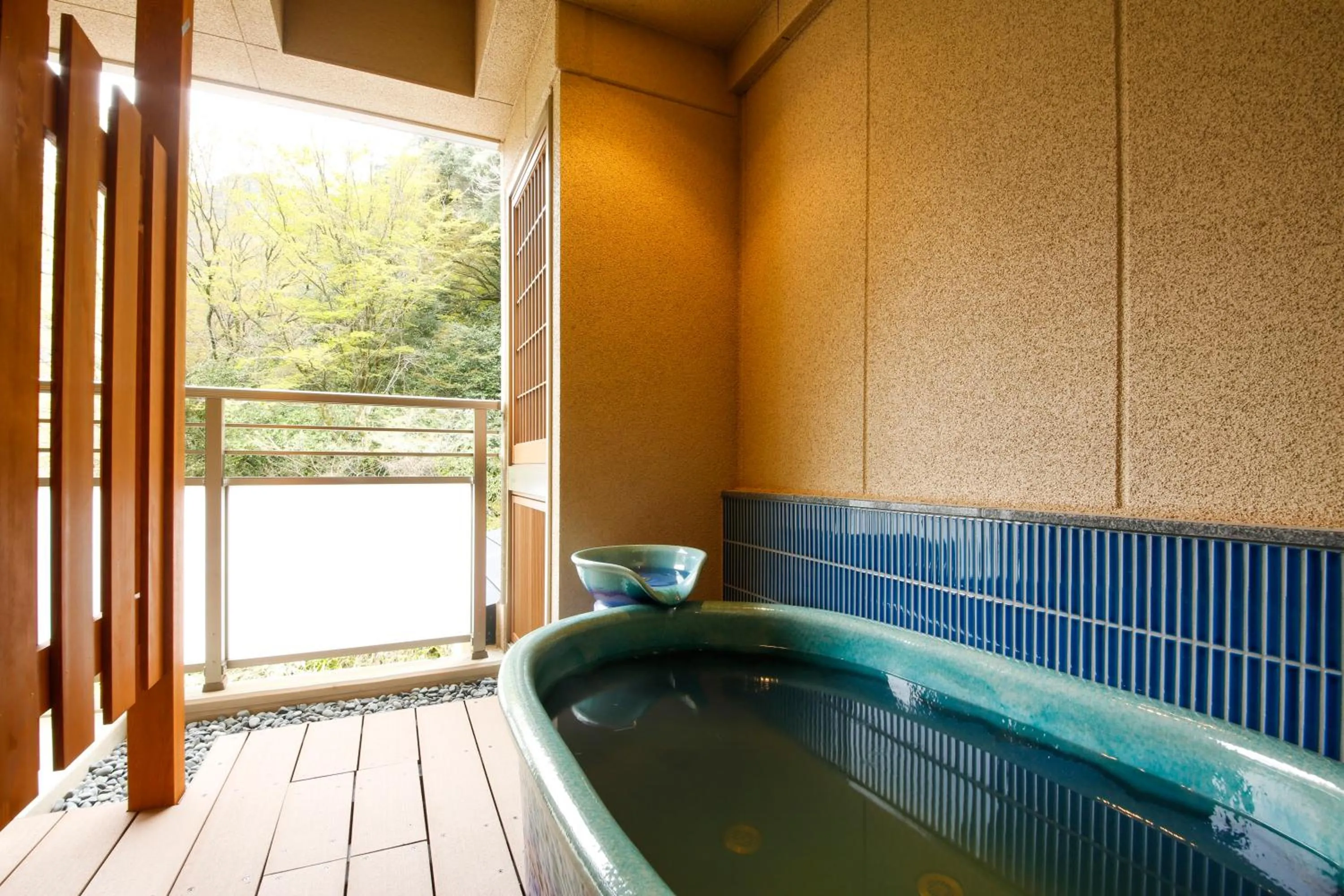 Open Air Bath in Okuno Hosomichi