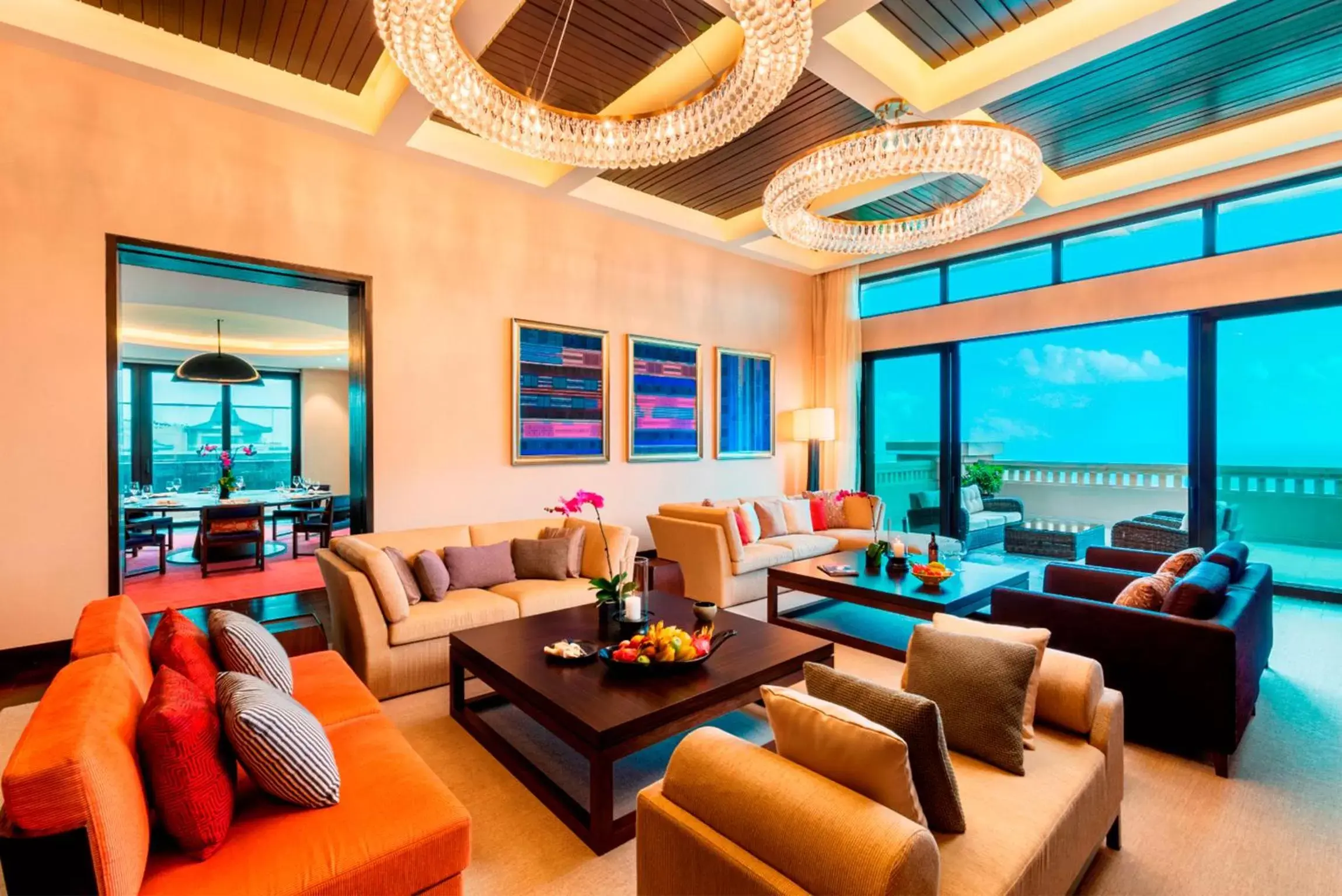 Lobby or reception, Seating Area in Raffles Hainan Clear Water Bay