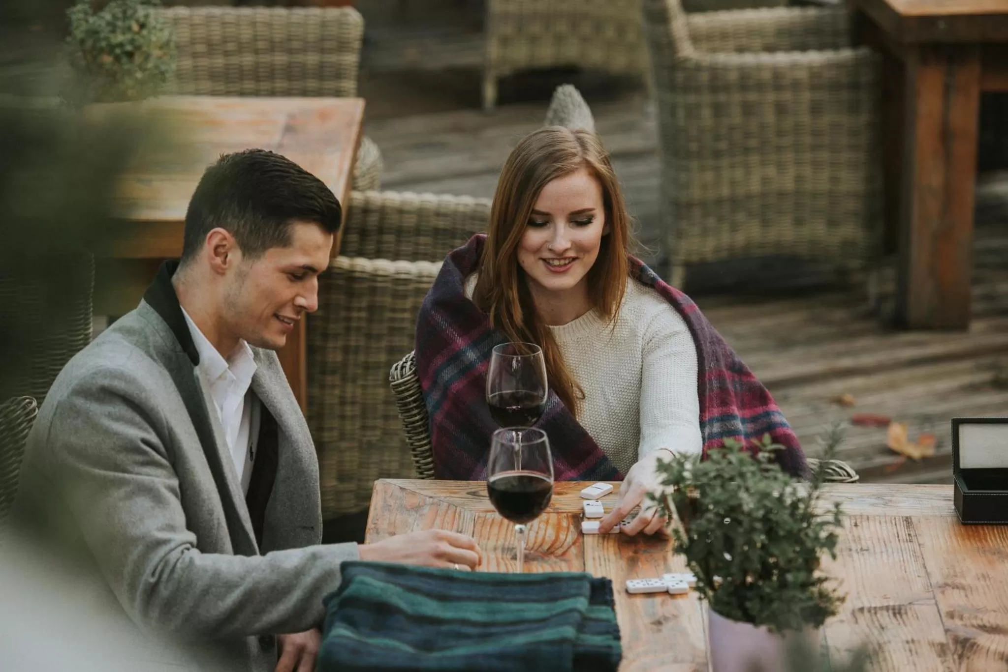 Patio in Banchory Lodge Hotel
