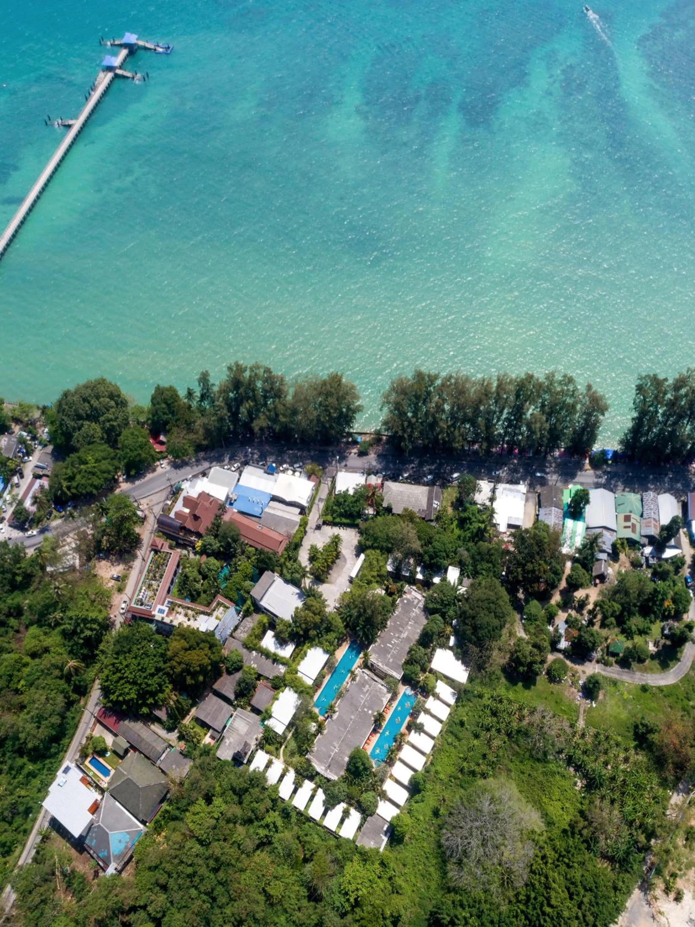 Bird's eye view in Phuket Sea Resort SHA Extra Plus