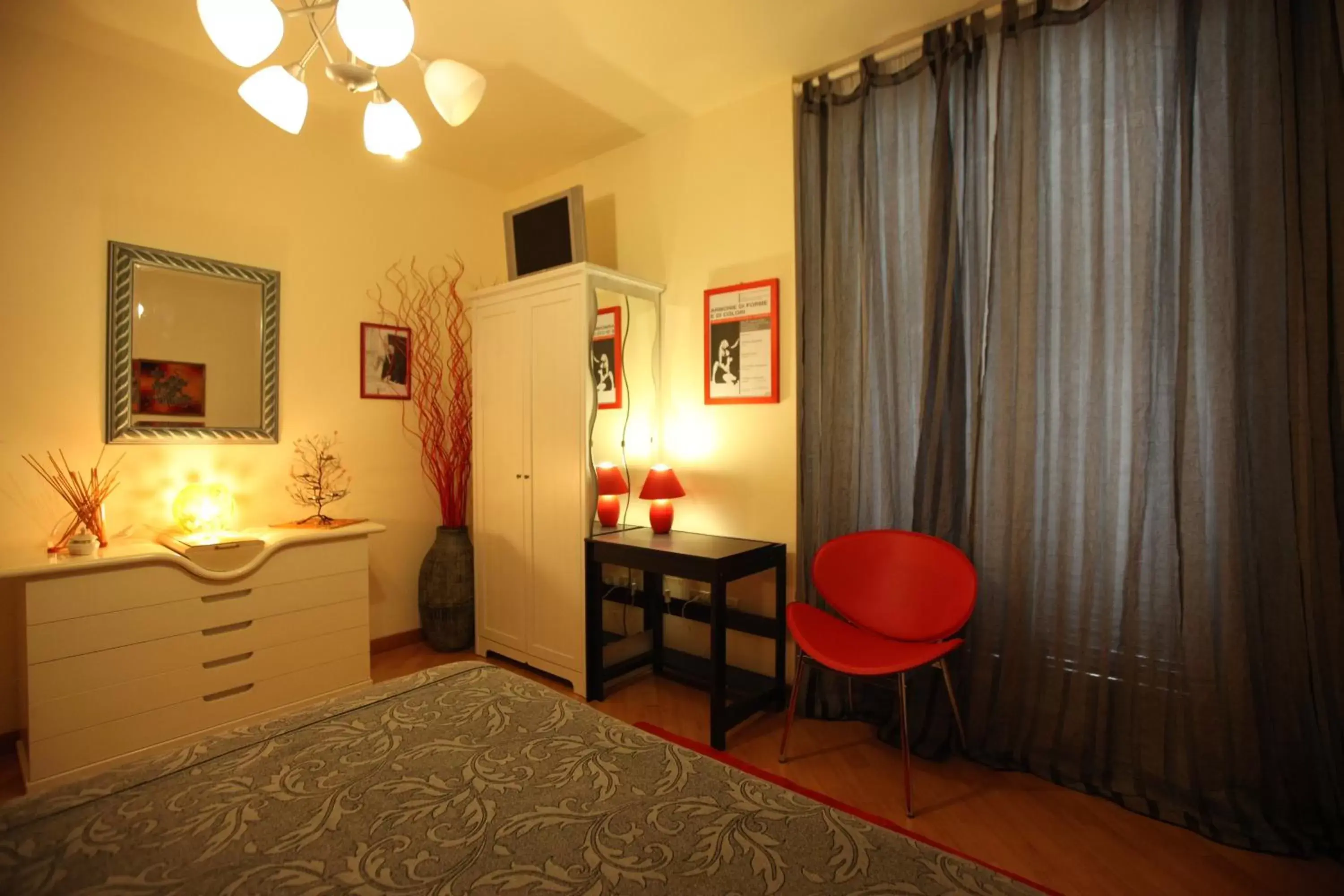 Bedroom, Seating Area in Villa Gioia Rooms