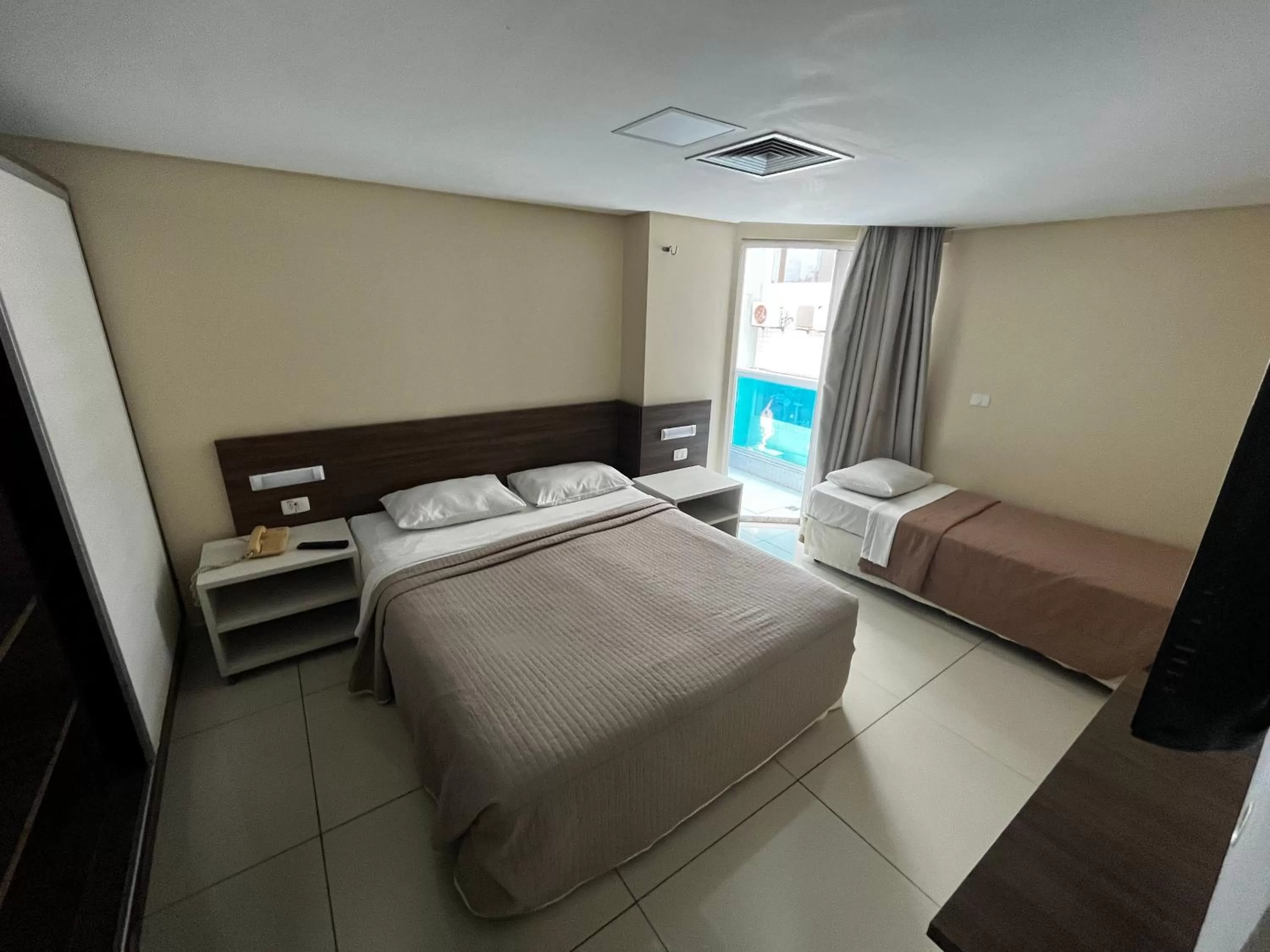Bed in Flat beira mar Tambaú