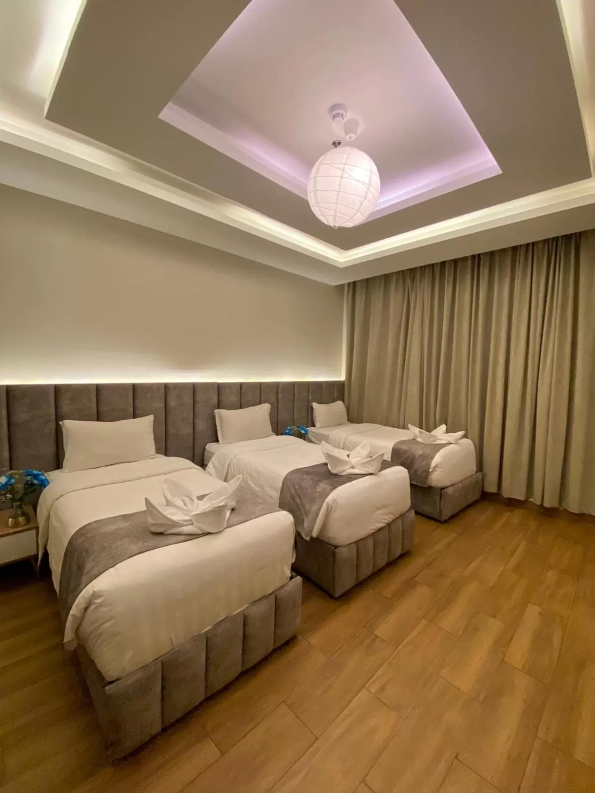 Bed in فندق جولدن توليب أبها - GOLDEN TULIP ABHA HOTEl