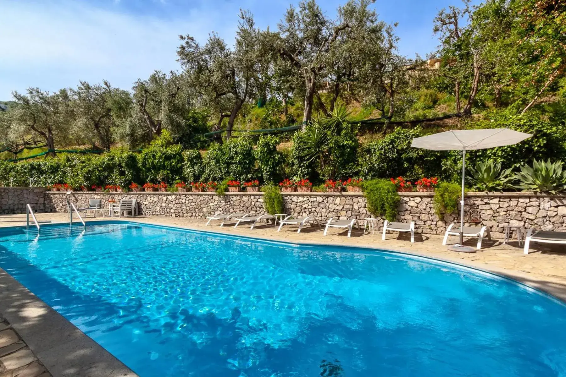 Swimming Pool in Hotel Metropole