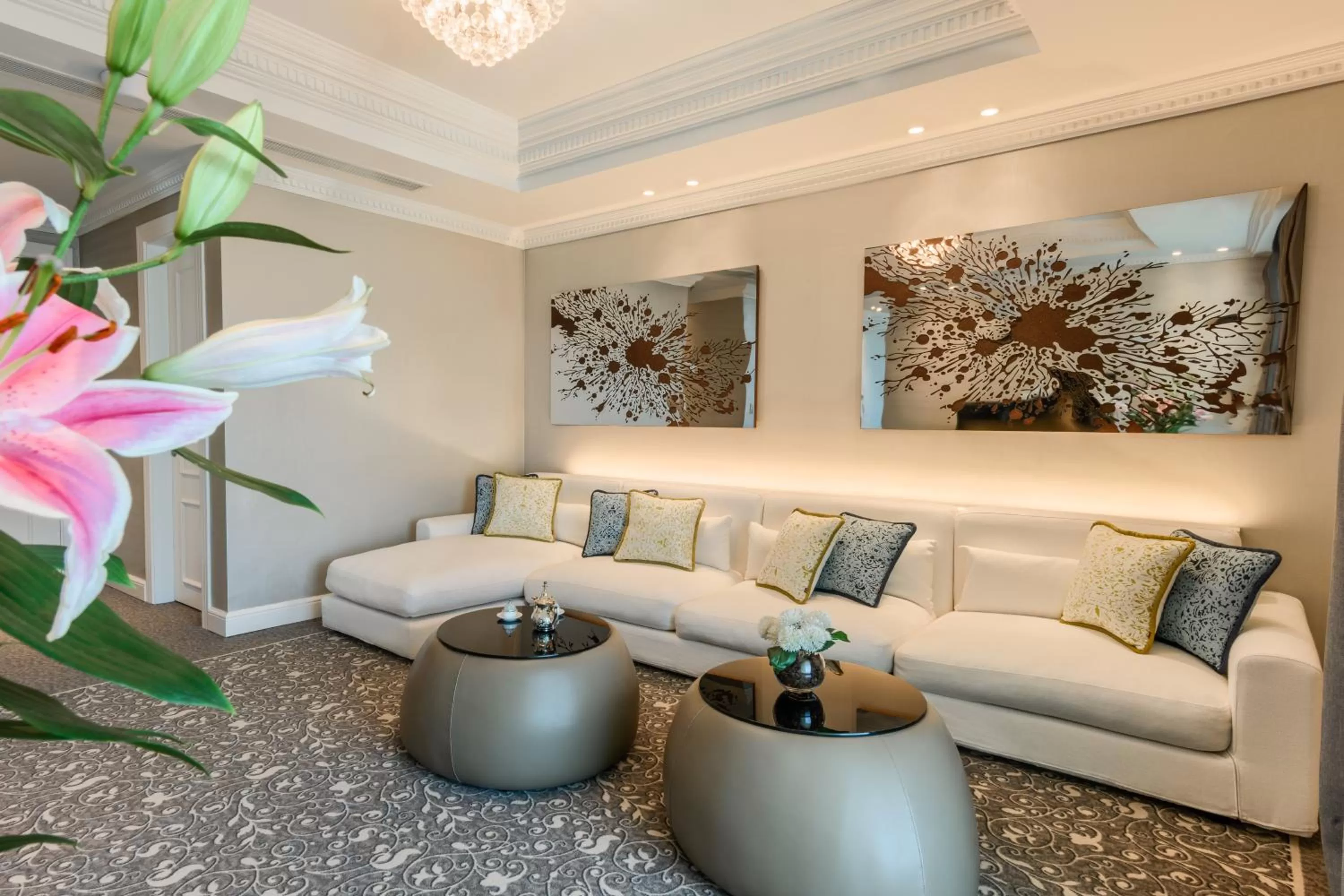 Living room in Centara West Bay Hotel & Residences Doha