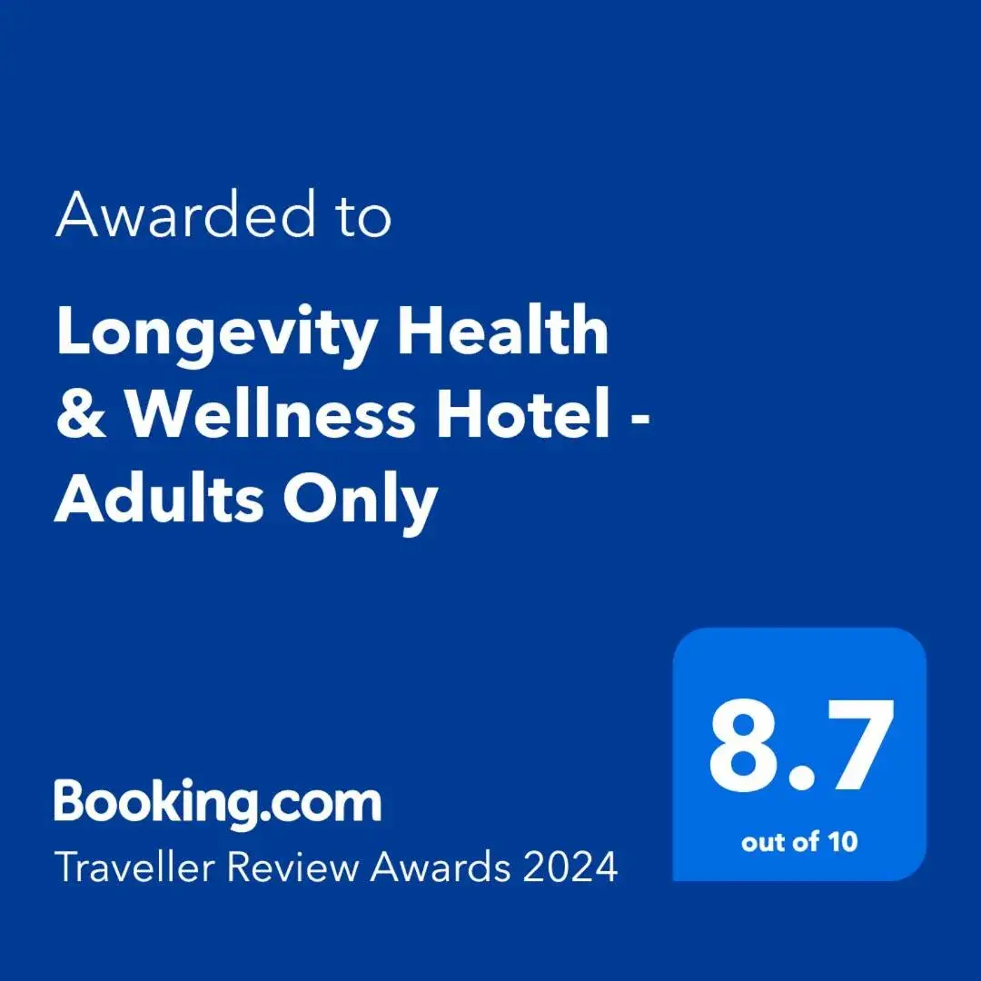 Logo/Certificate/Sign/Award in Longevity Health & Wellness Hotel - Adults Only