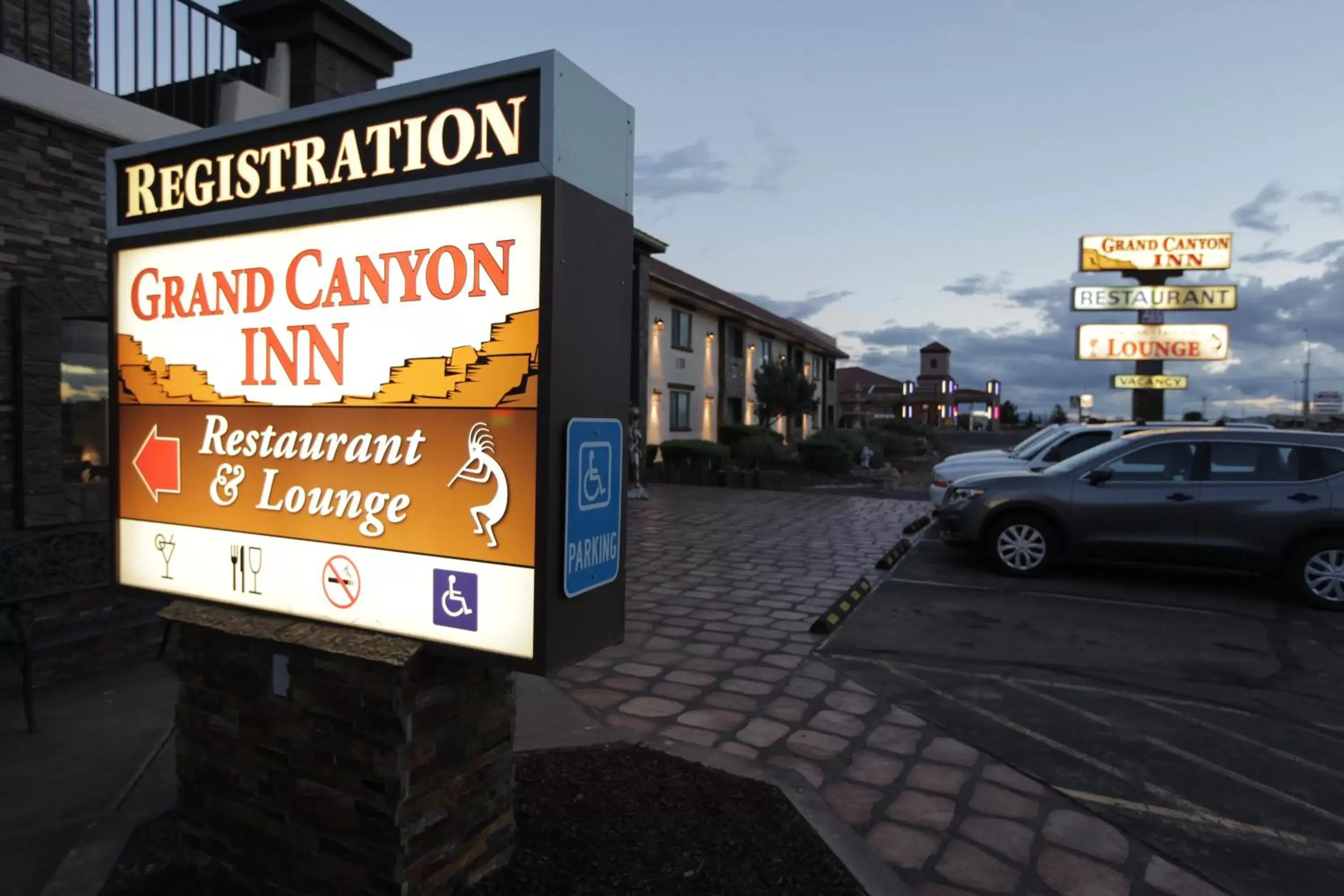 Property logo or sign in Grand Canyon Inn and Motel - South Rim Entrance