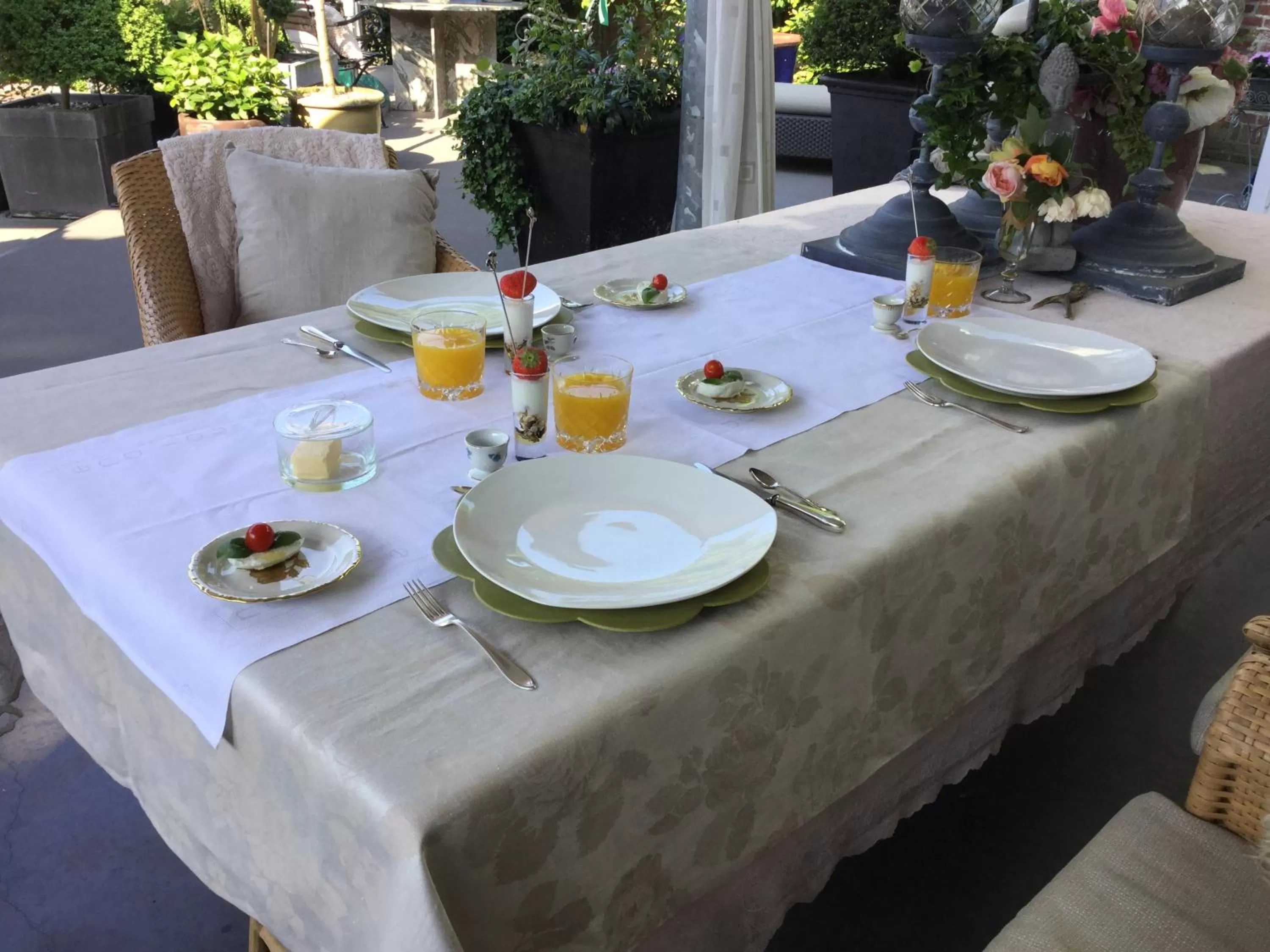 Patio in B&B lux Schijndel