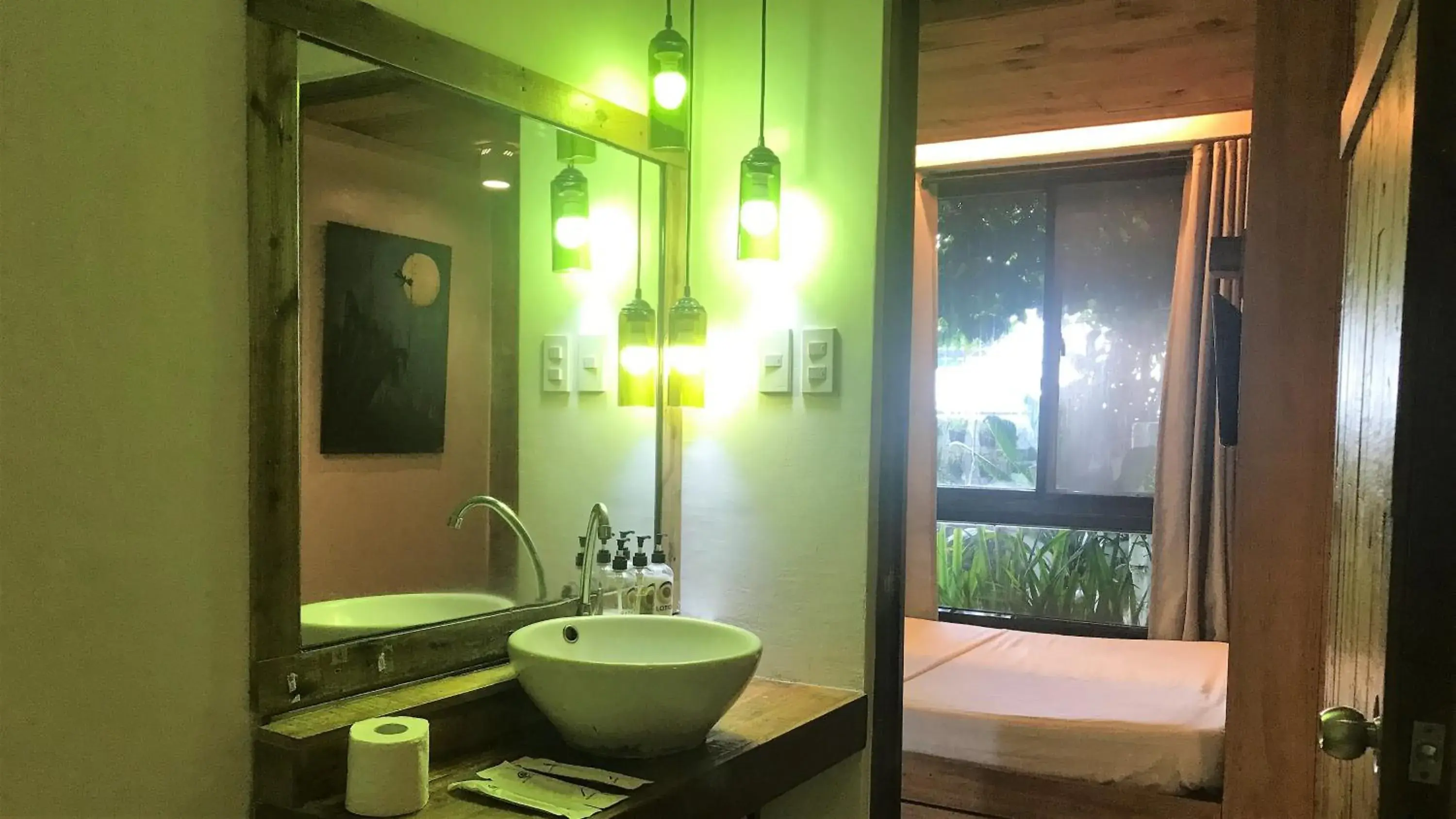 Bathroom in Cabins by Eco Hotel Tagaytay