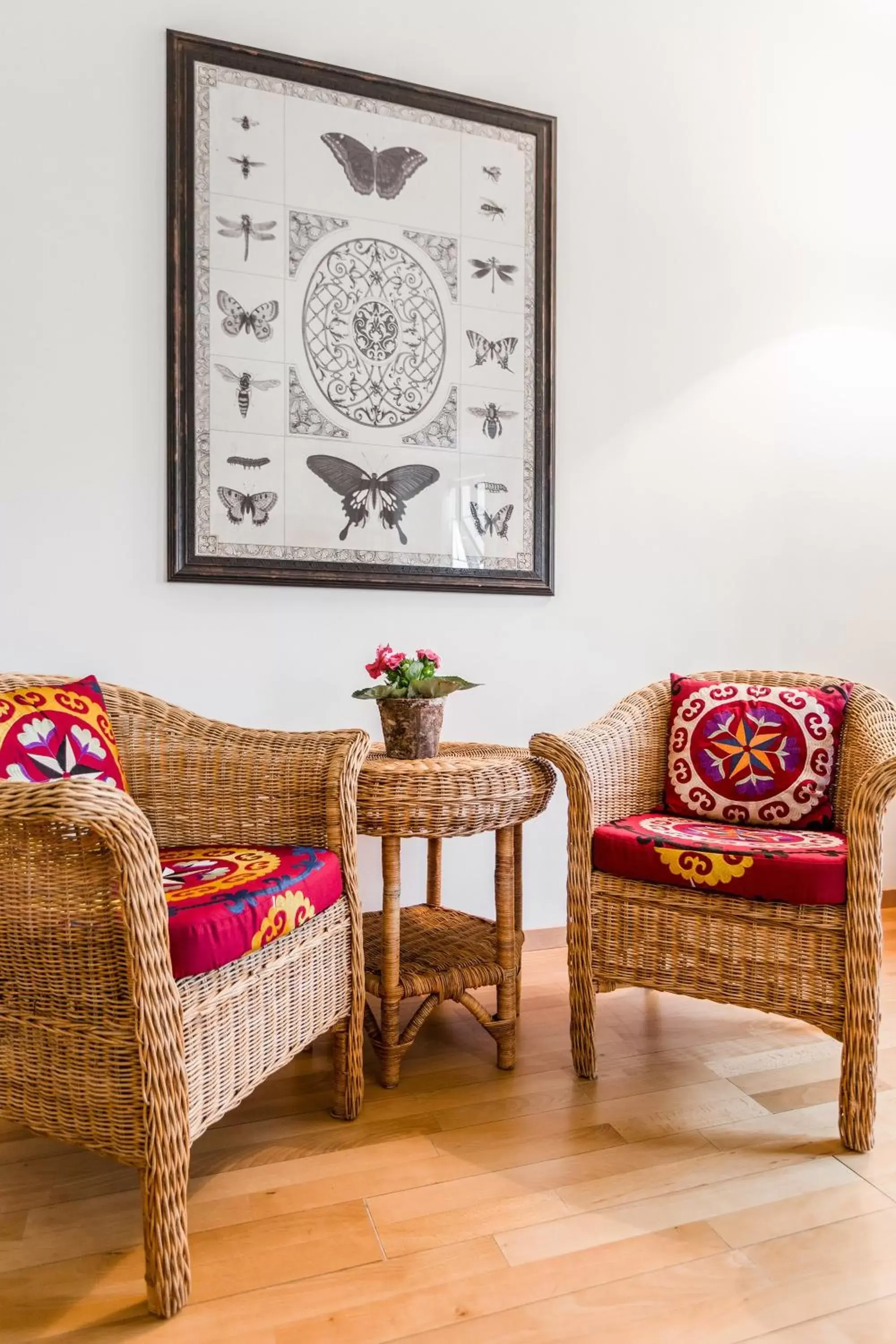 Seating area, Lobby/Reception in Boutique Hotel Seegarten