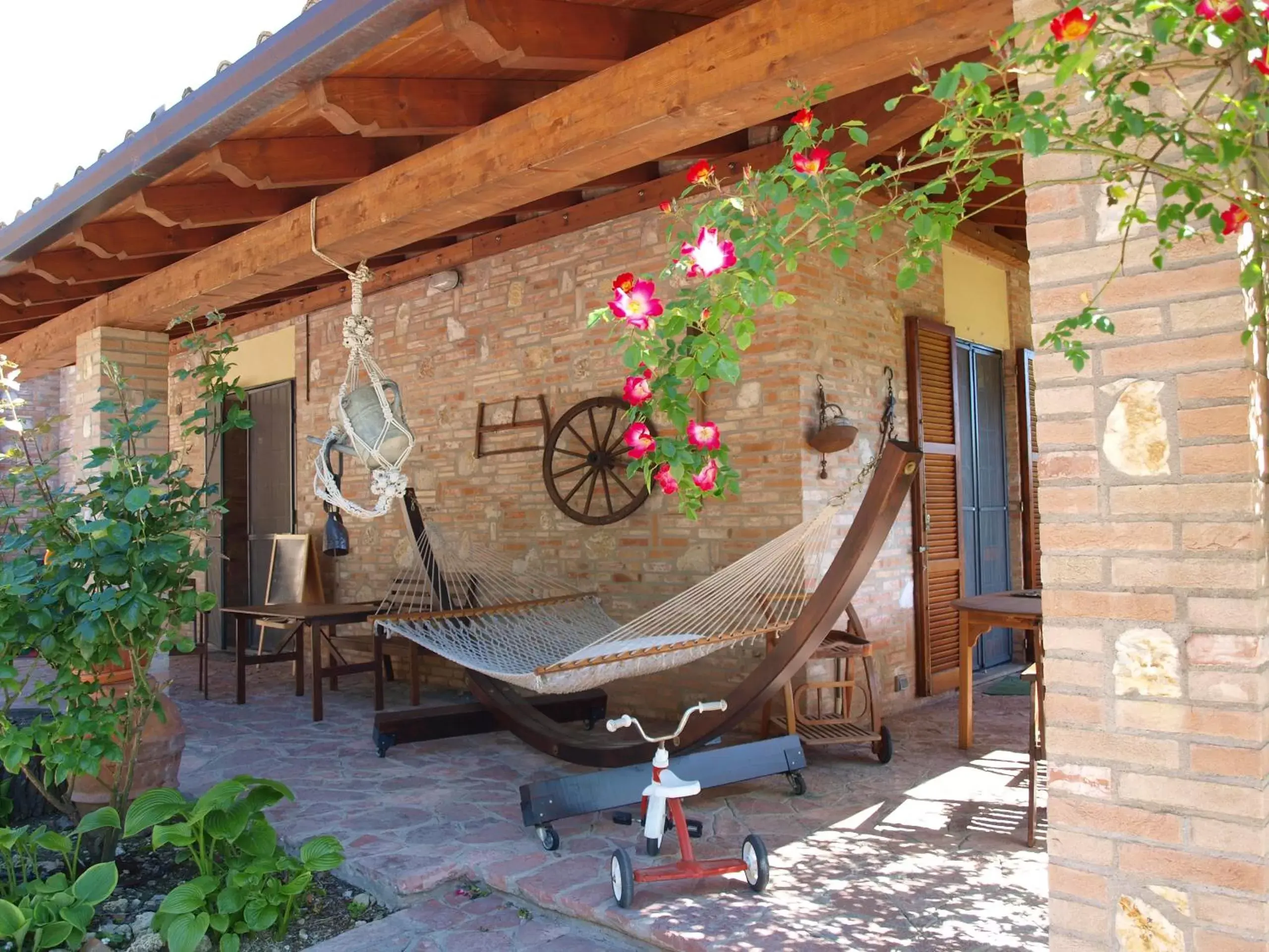 Patio in C'era Una Volta B&B