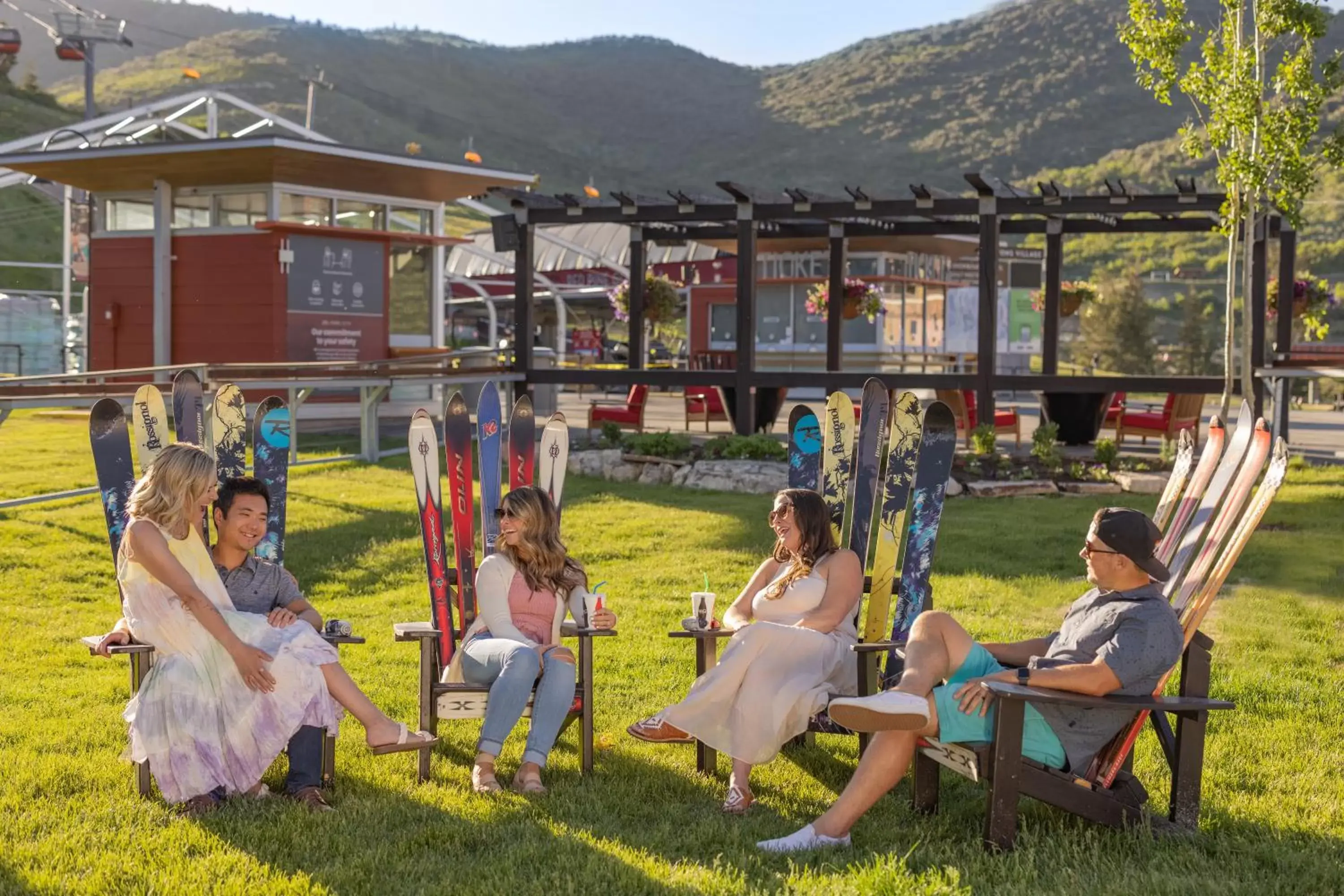 group of guests in YOTELPAD Park City group of guests in YOTELPAD Park City