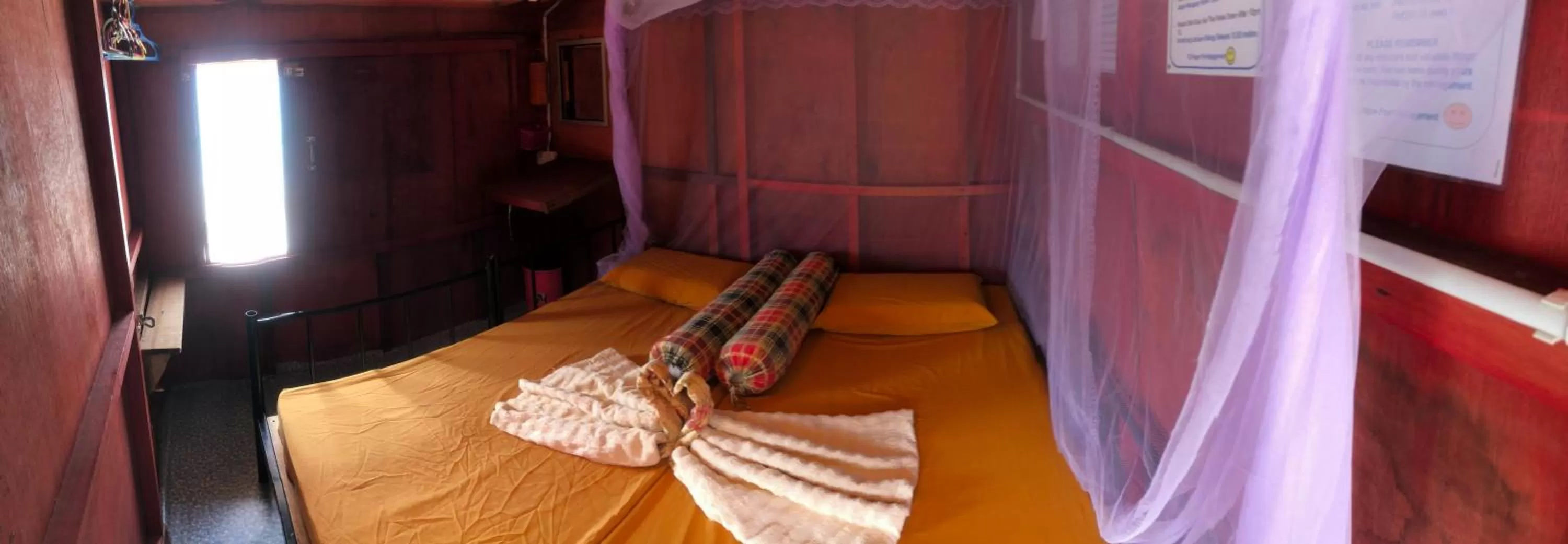 Bed in Dragon Pearl Beach Resort