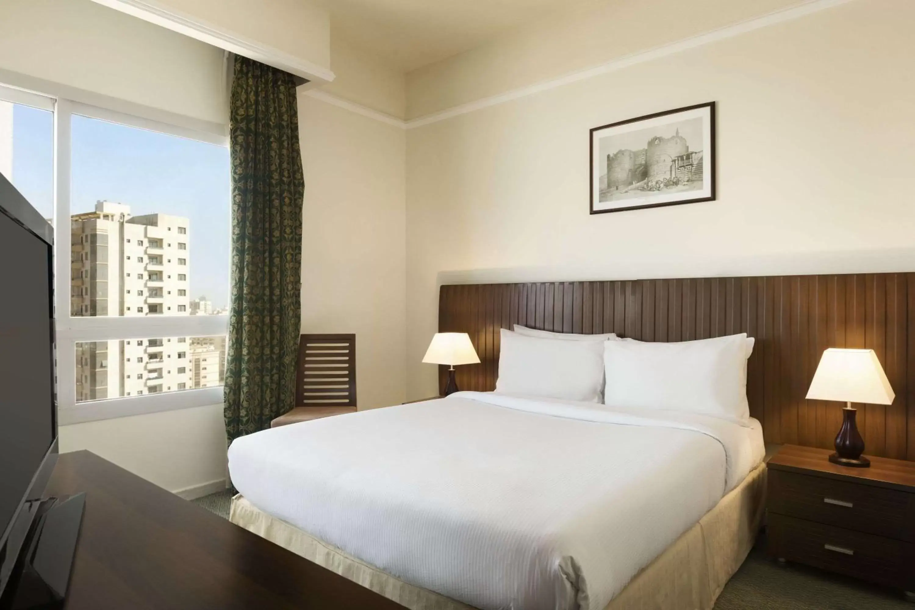 Photo of the whole room, Bed in Ramada by Wyndham Beach Hotel Ajman