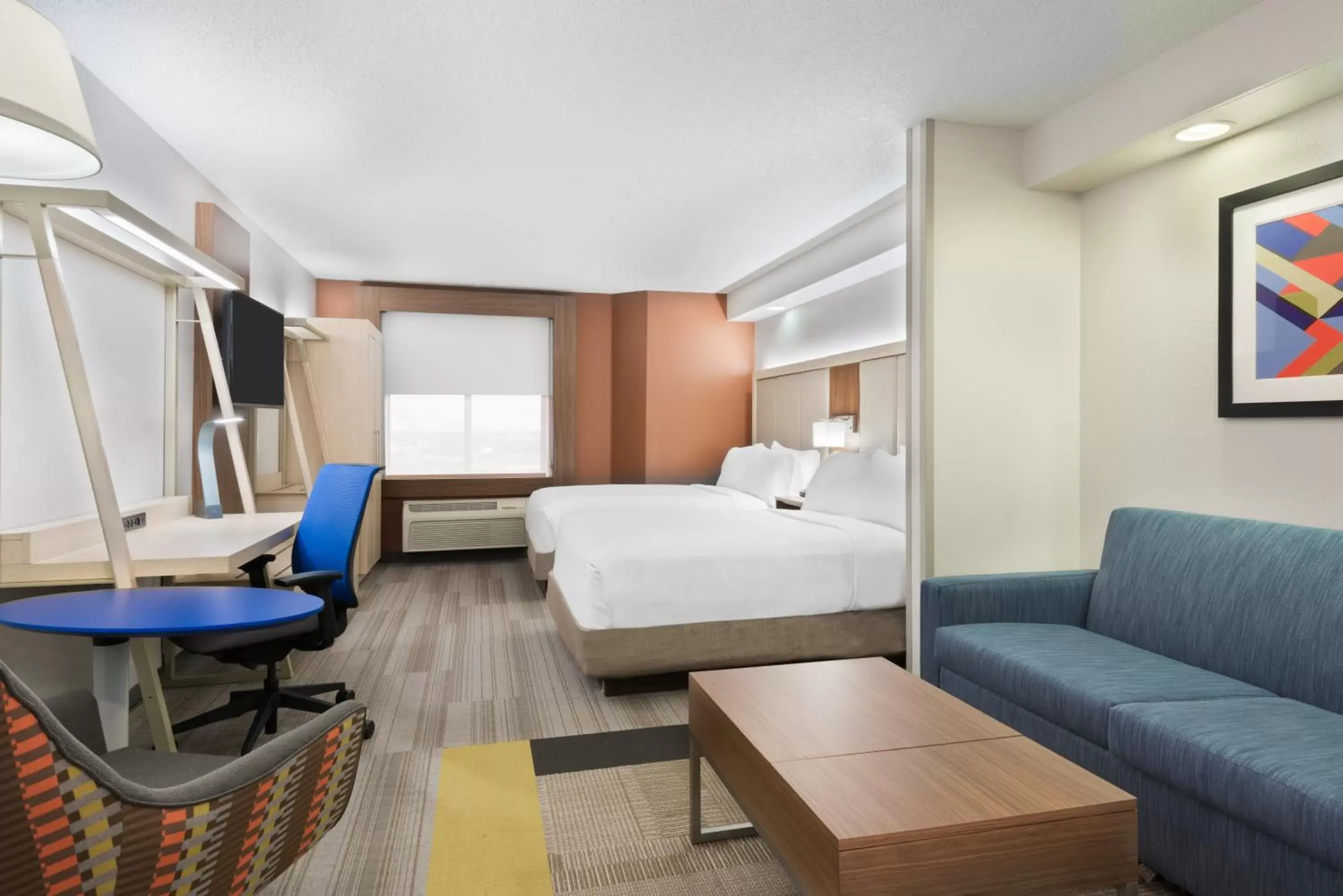 Bedroom in Holiday Inn Express & Suites - Nearest Universal Orlando, an IHG Hotel