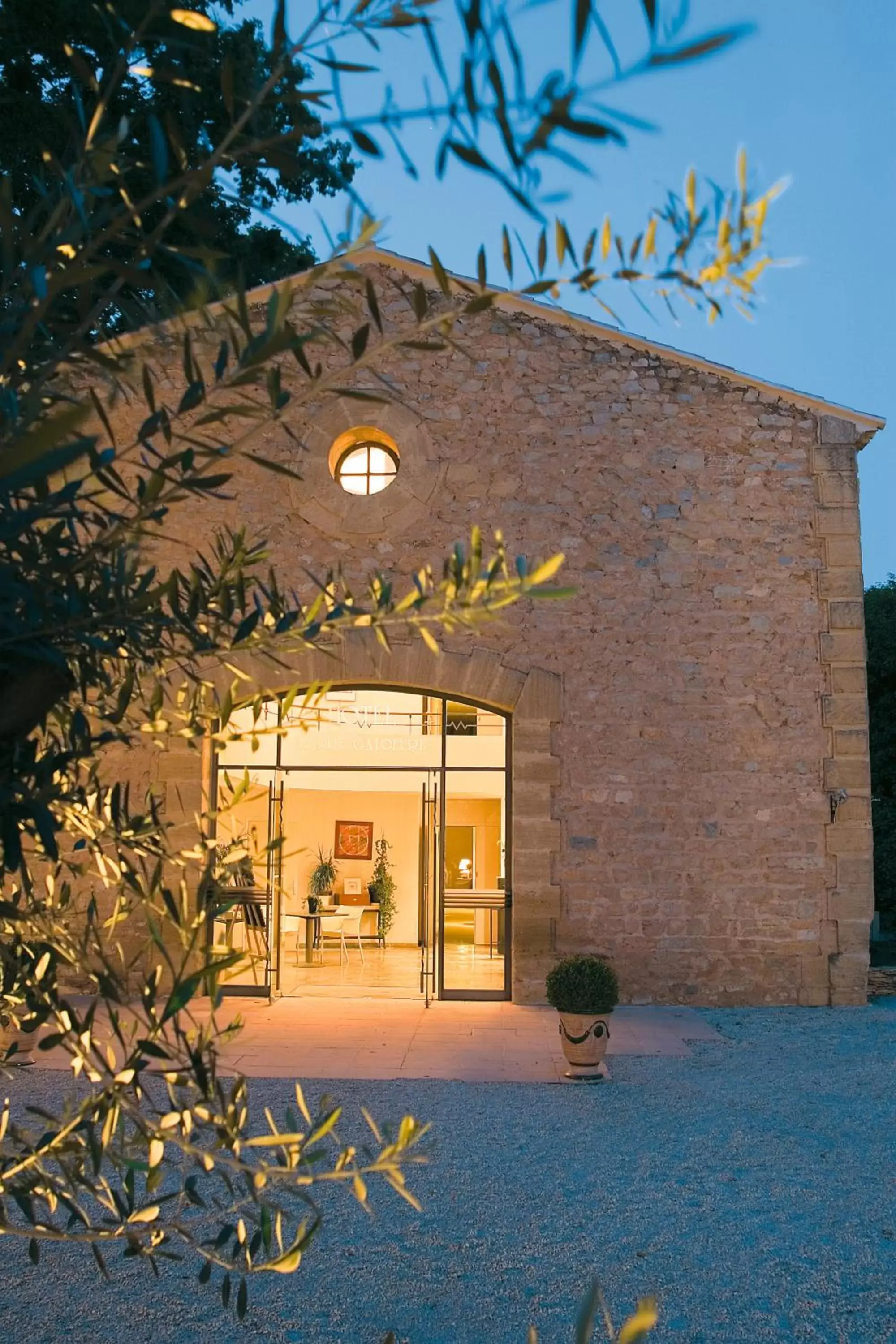 Facade/entrance, Property Building in Hôtel Le Pré Galoffre