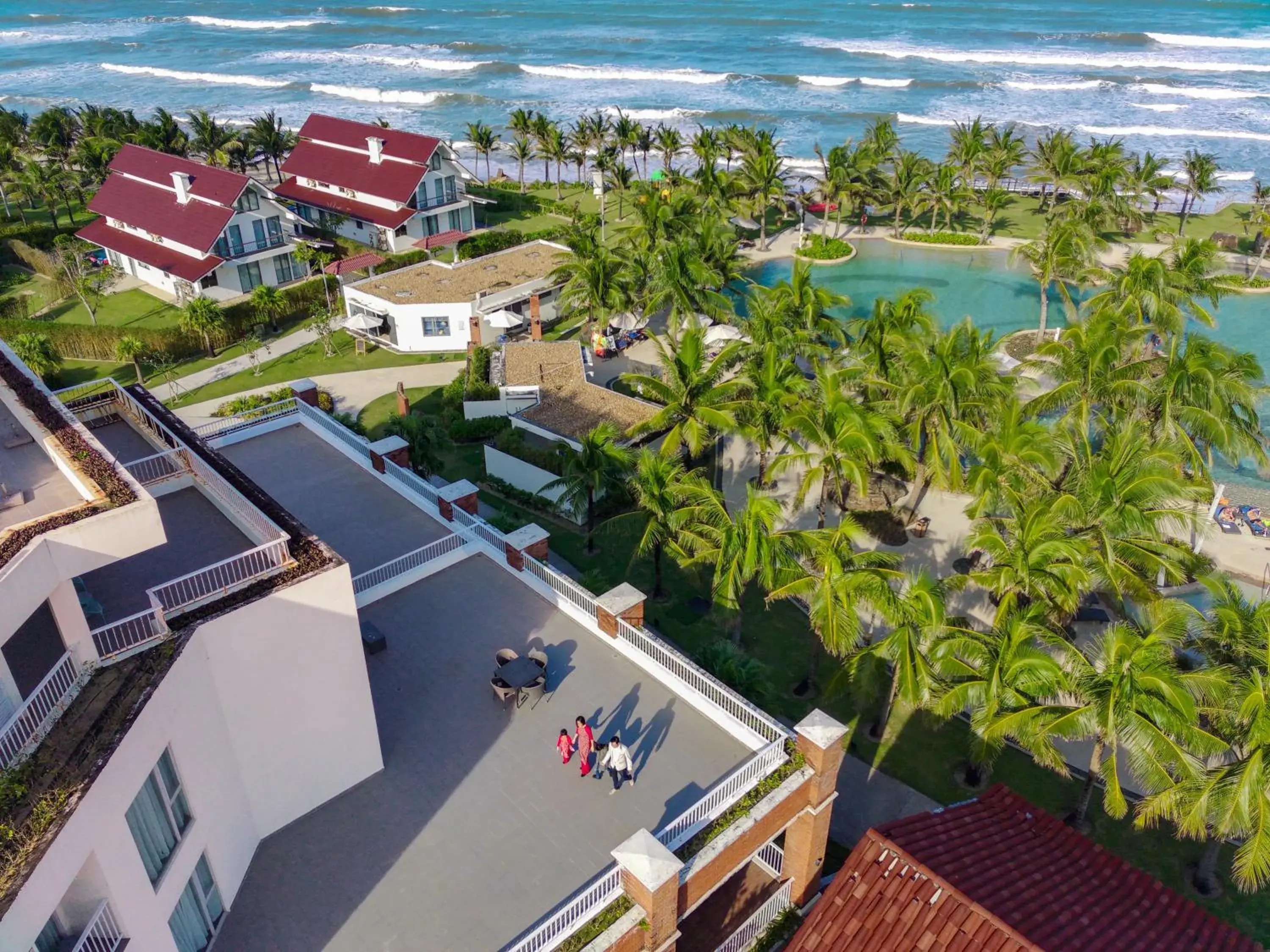 Property building, Bird's-eye View in Citadines Pearl Hoi An