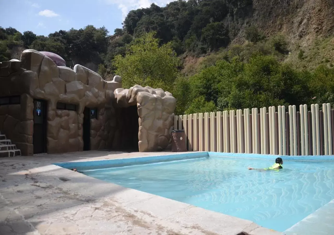 Swimming Pool in Hotel y Aguas Termales de Chignahuapan