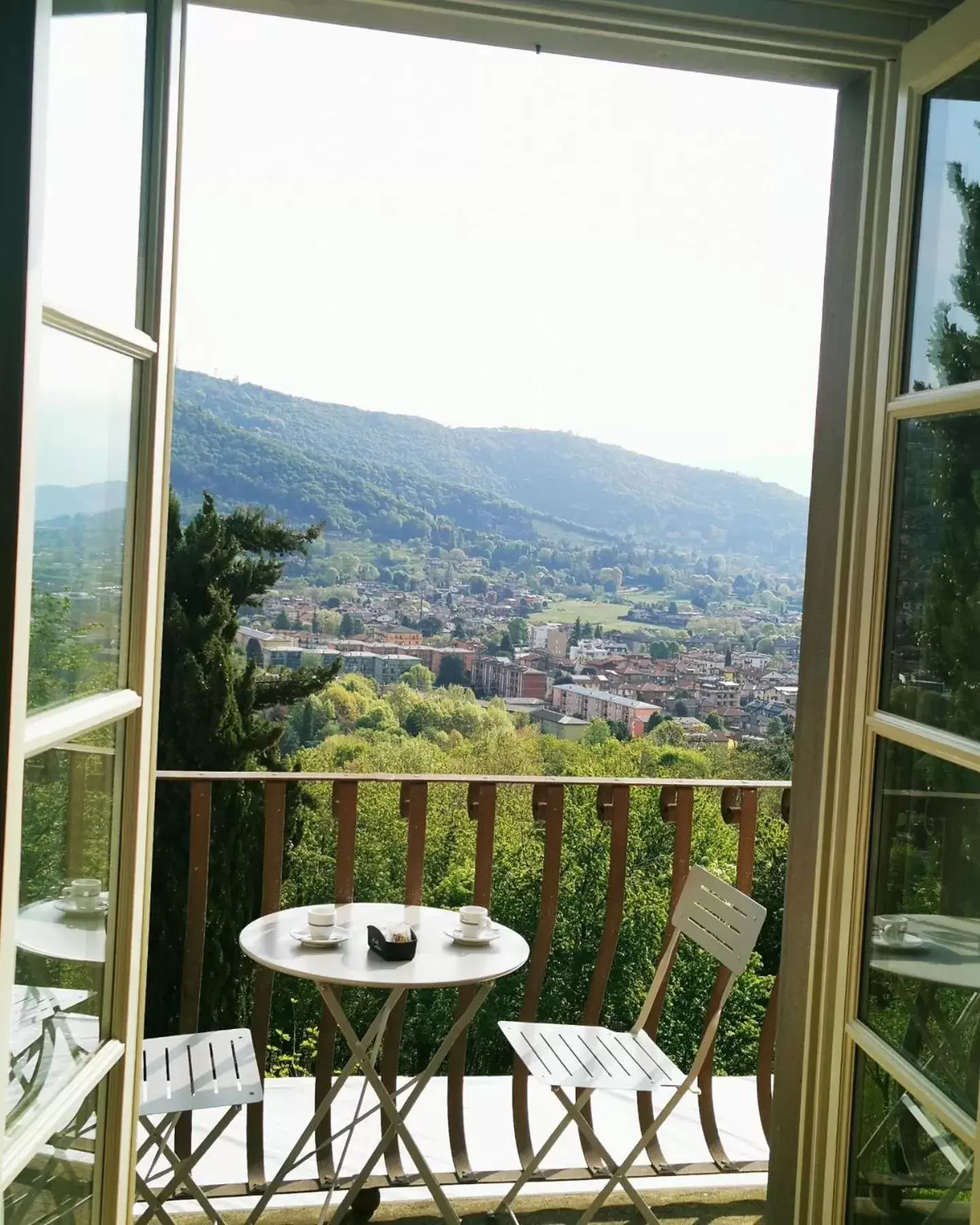 Mountain View in B&B Dimora Delle Donnole Bergamo Alta