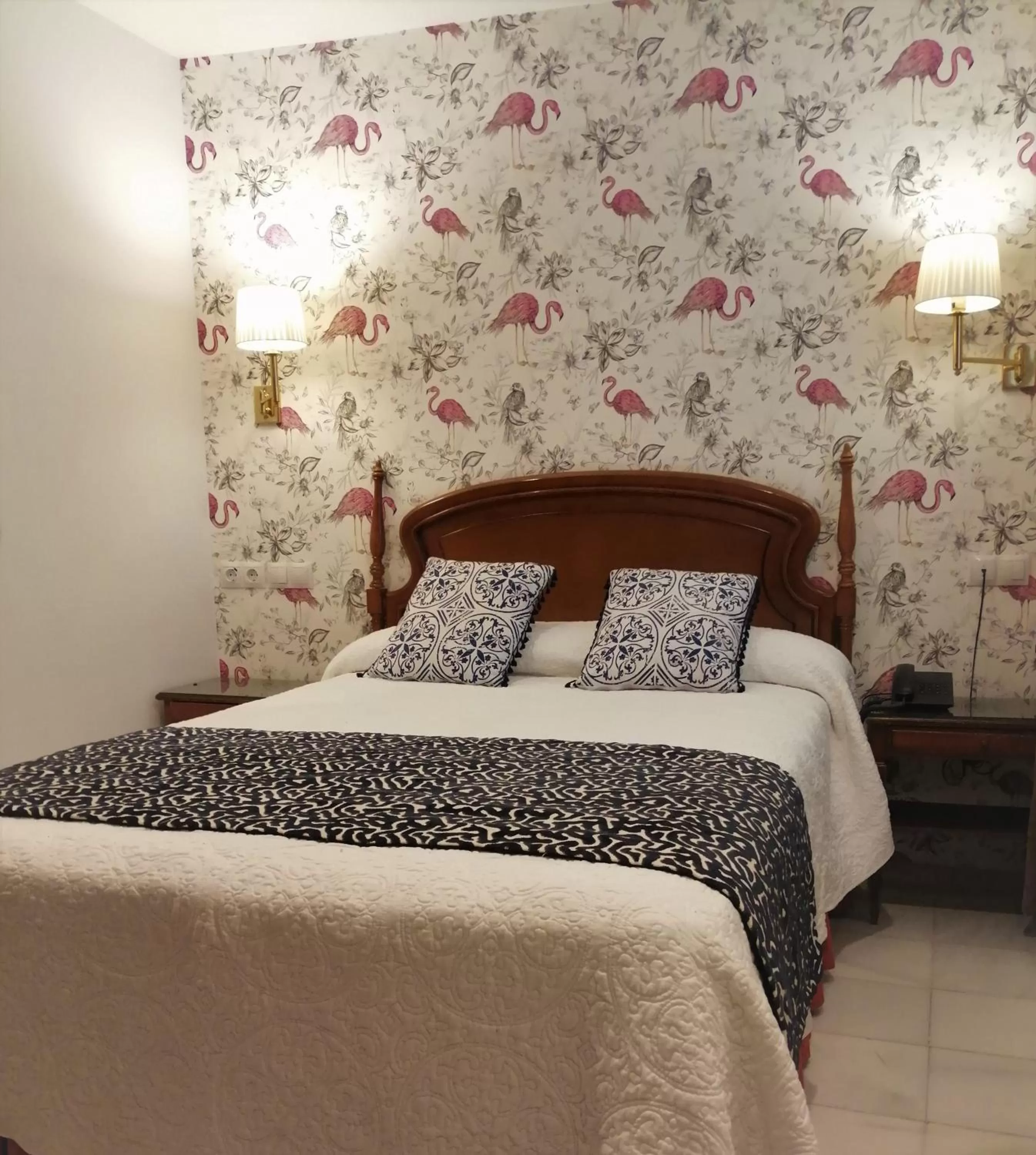 Bed in Hotel Europa Boutique Sevilla