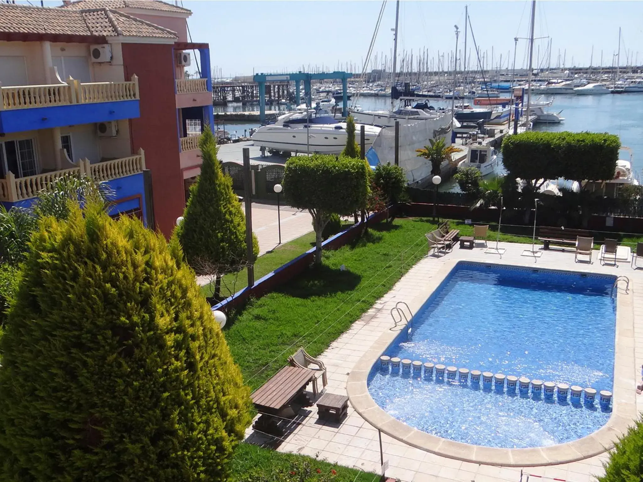 View (from property/room), Pool View in Marina Internacional