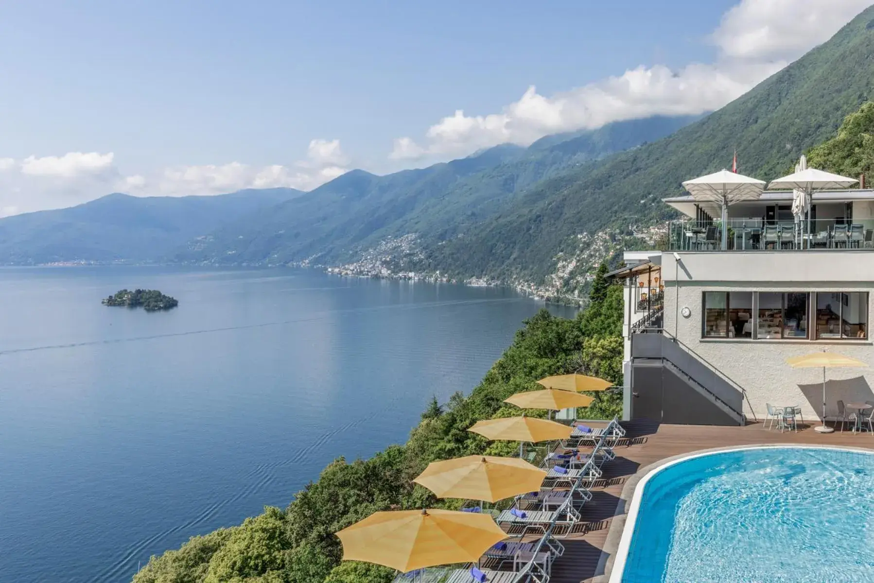 Swimming Pool in Casa Berno Swiss Quality Hotel