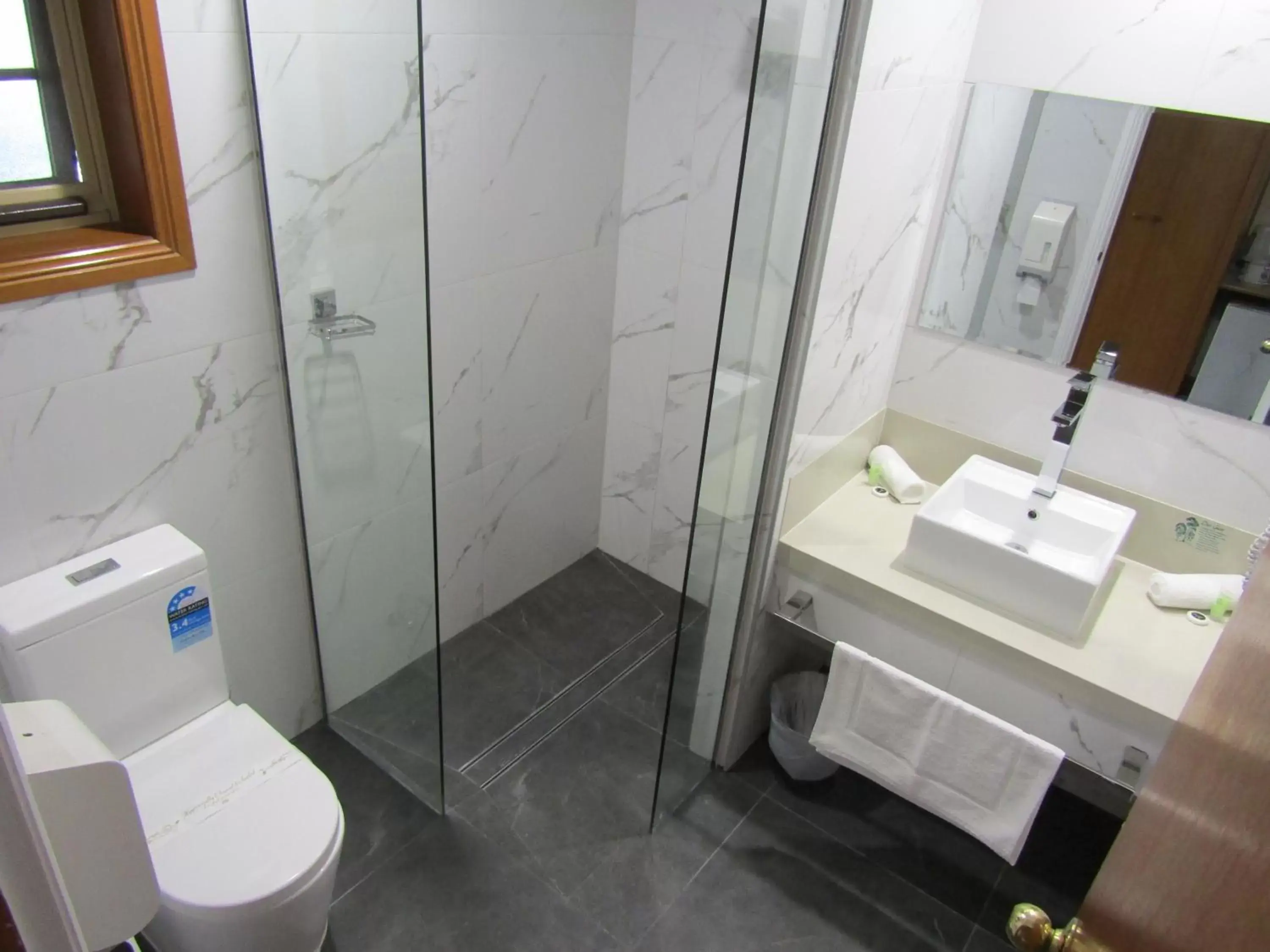 Shower, Bathroom in St Georges Motor Inn