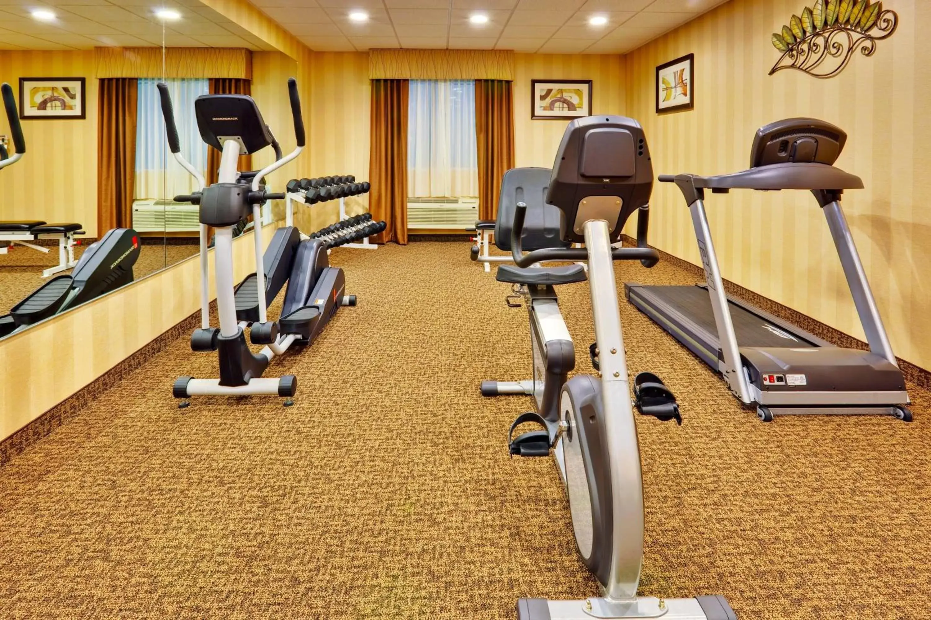 Fitness centre/facilities, Fitness Center/Facilities in Holiday Inn Express Hotel & Suites Byram, an IHG Hotel