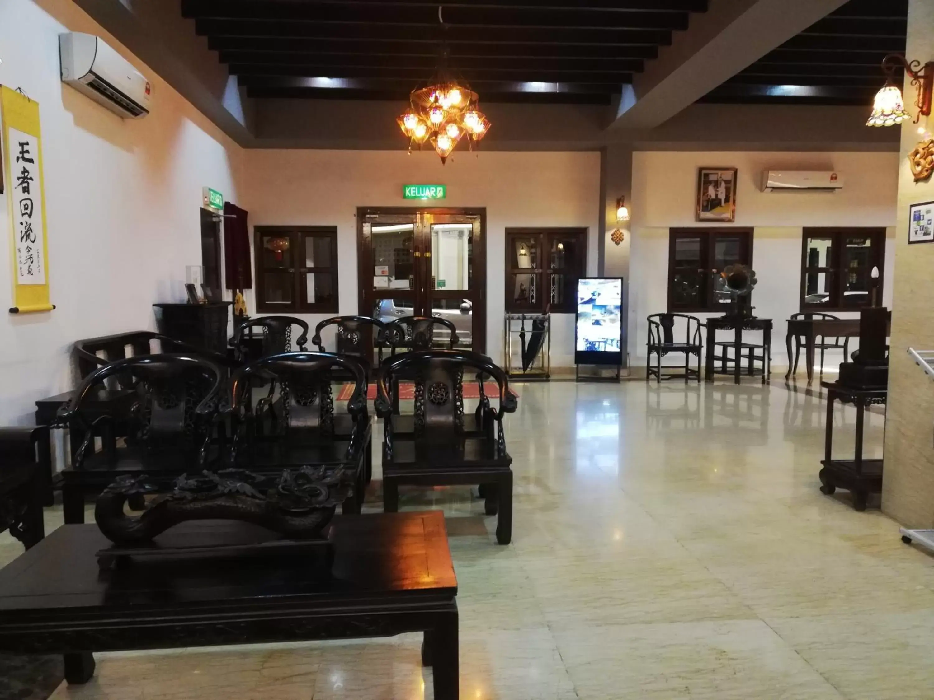 Lobby or reception, Restaurant/Places to Eat in Swiss Hotel Heritage Boutique Melaka