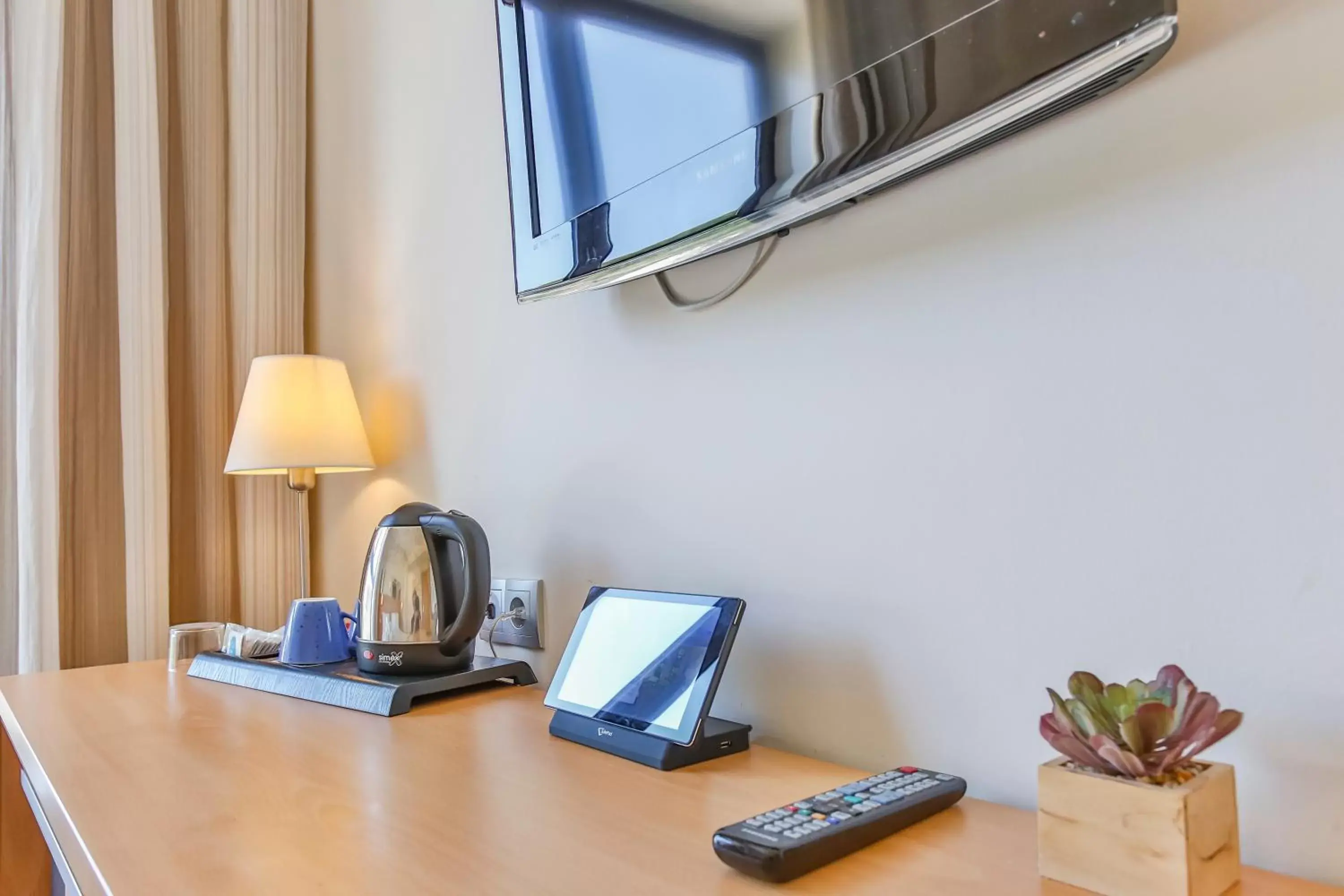 Decorative detail, TV/Entertainment Center in Hotel Desitges