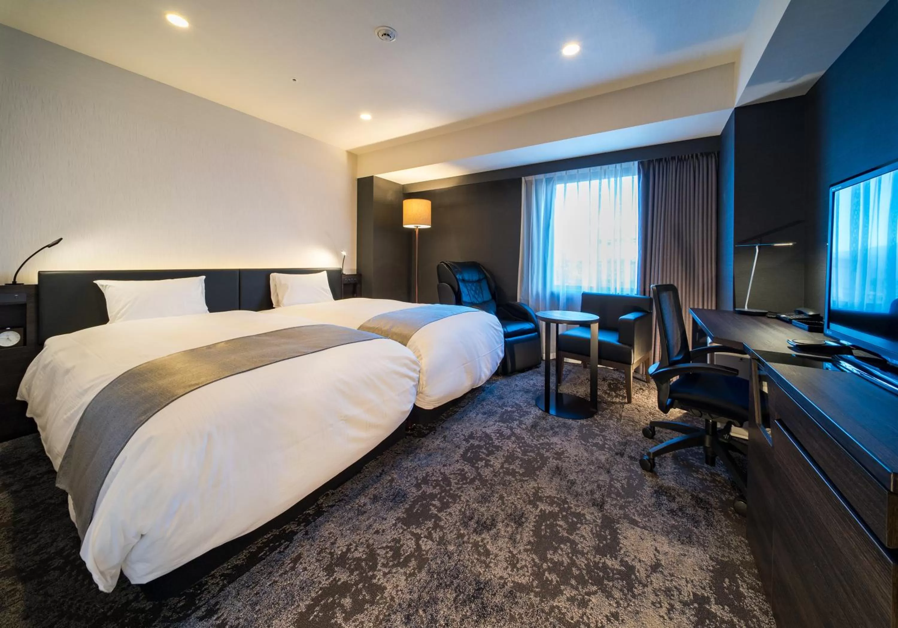 Photo of the whole room, Bed in Daiwa Roynet Hotel Koriyama Ekimae