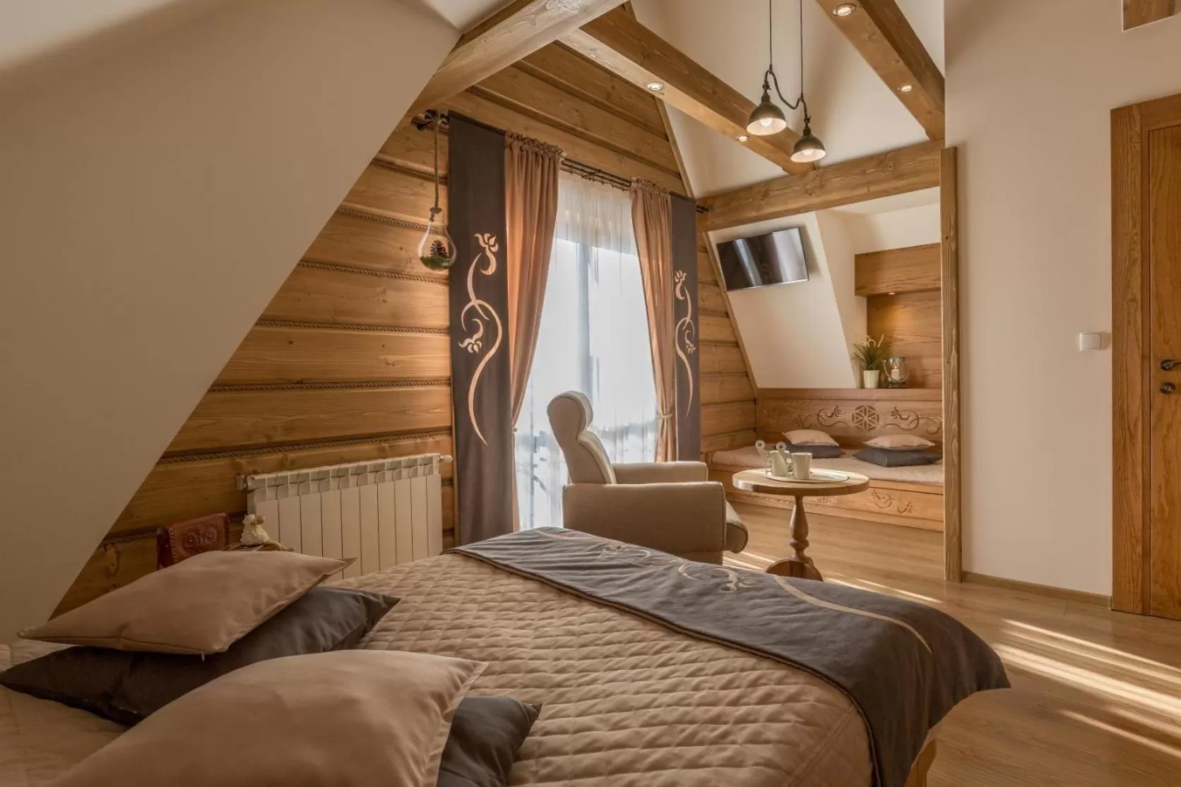 Bed in Dom Gościnny Bachledova