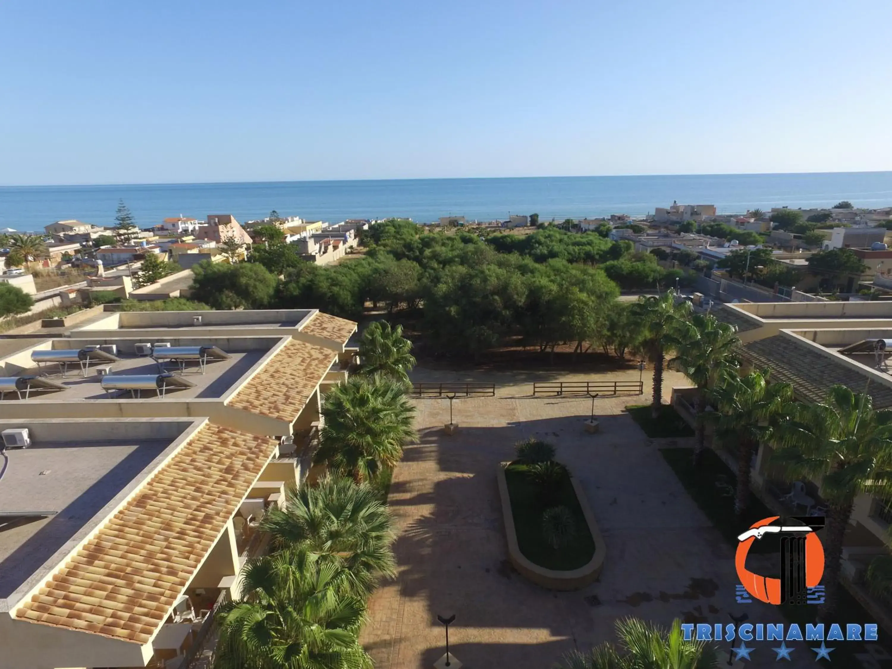 Pool View in Triscinamare Hotel Residence