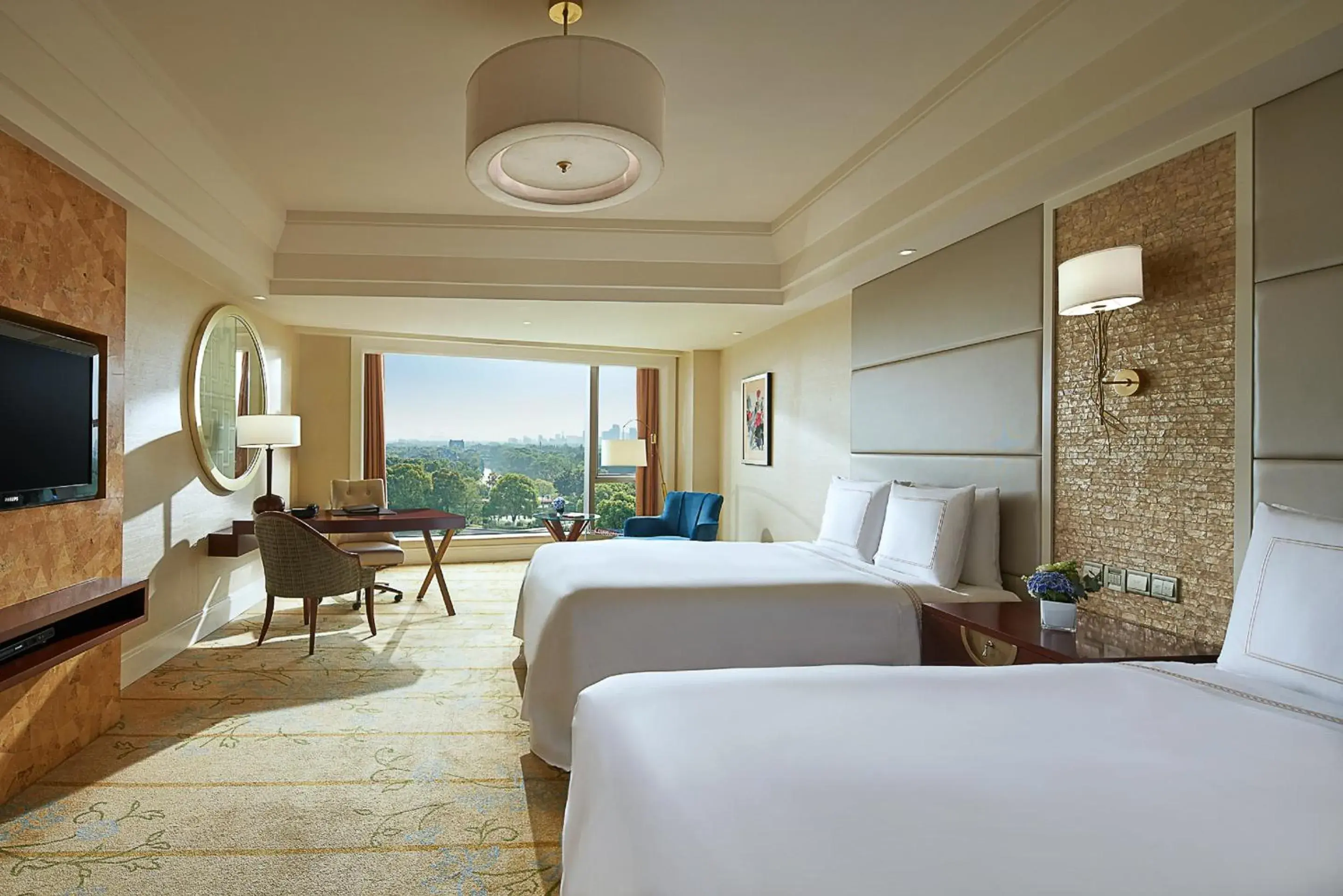 Property building, Bed in Fairmont Yangcheng Lake Property building, Bed in Fairmont Yangcheng Lake