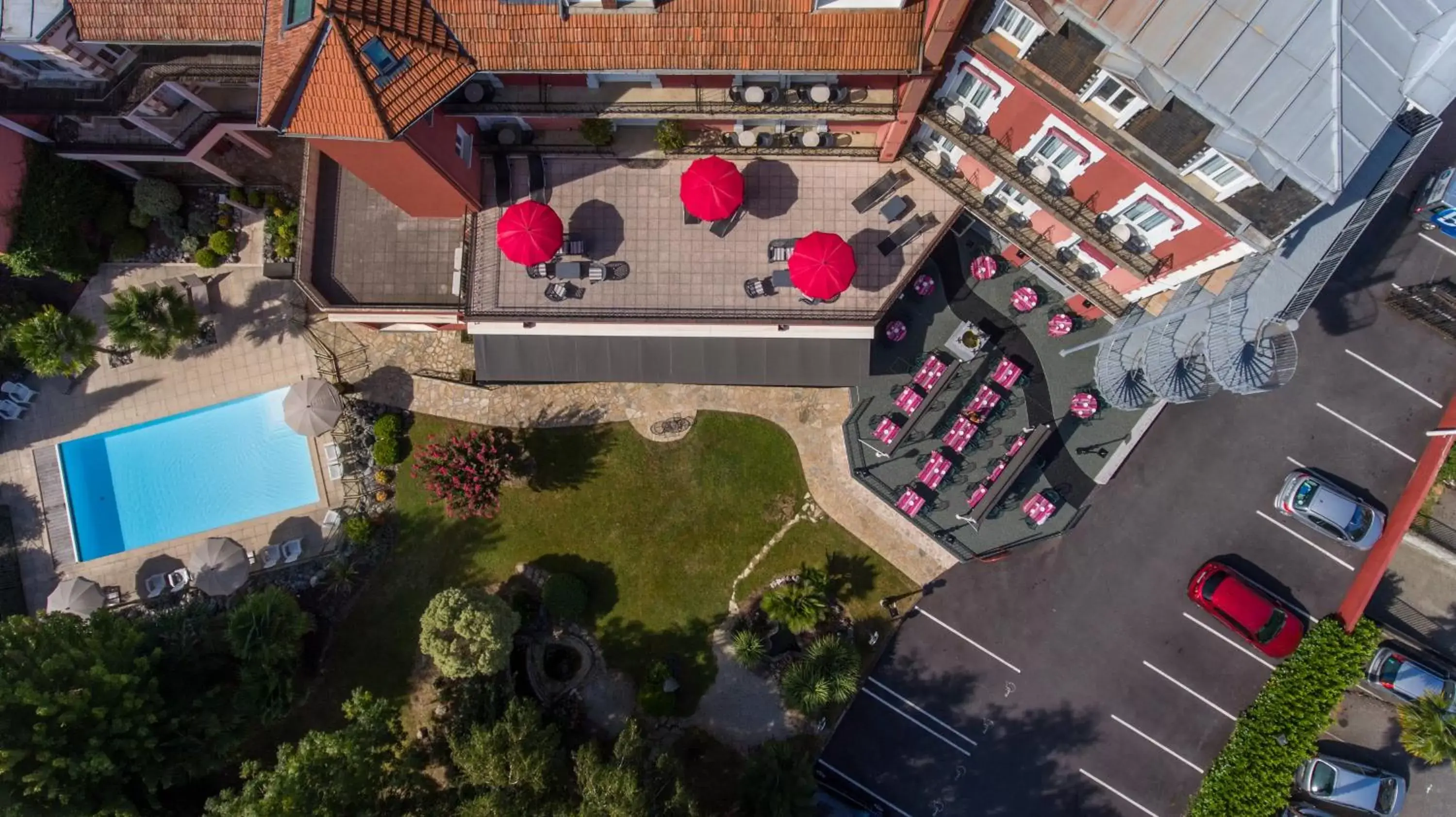 Nearby landmark, Bird's-eye View in Best Western Beauséjour