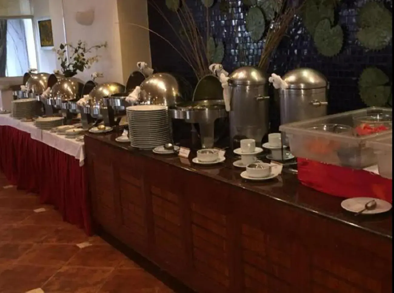Buffet breakfast in Hotel Terranova