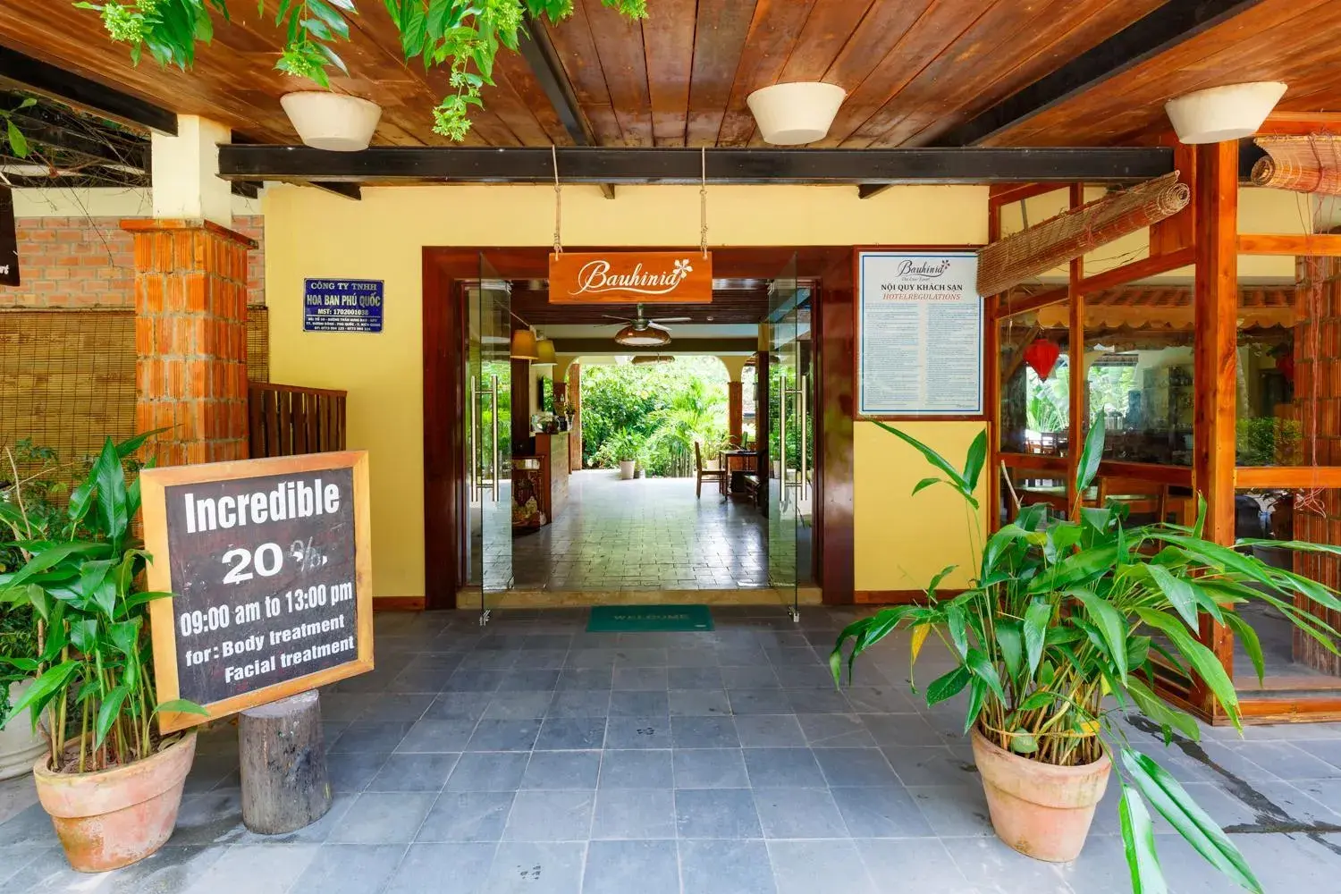 Facade/entrance in Bauhinia Resort Phu Quoc