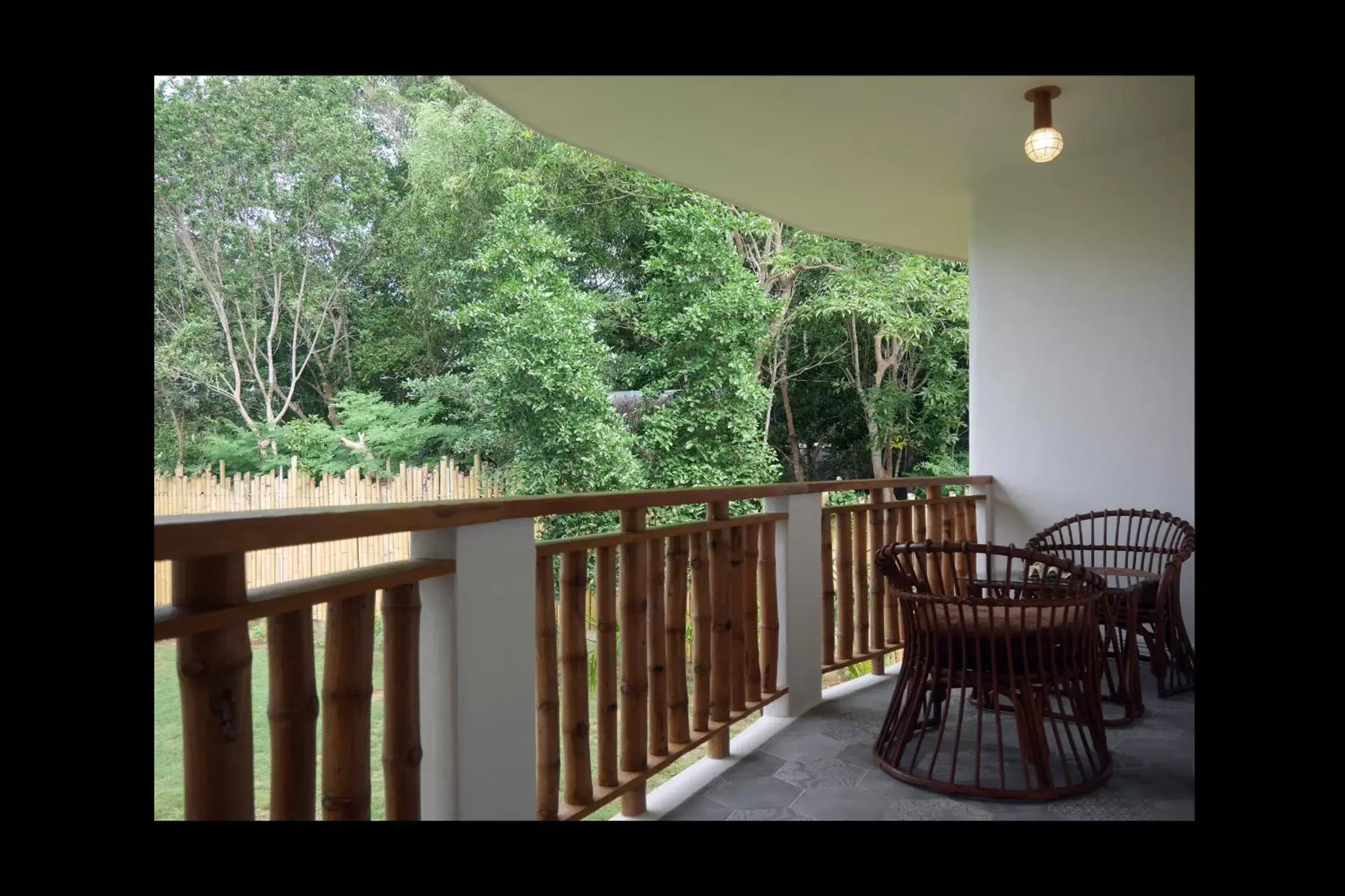 Balcony/Terrace in Bohol Dreamcatcher Resort