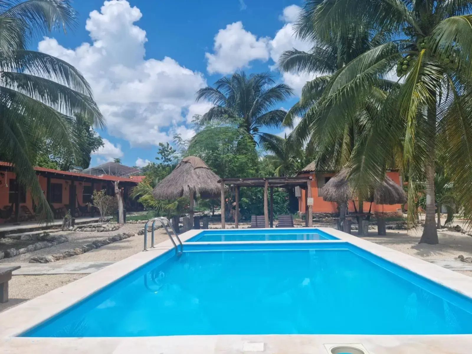 Swimming Pool in Bacalar Sunshine