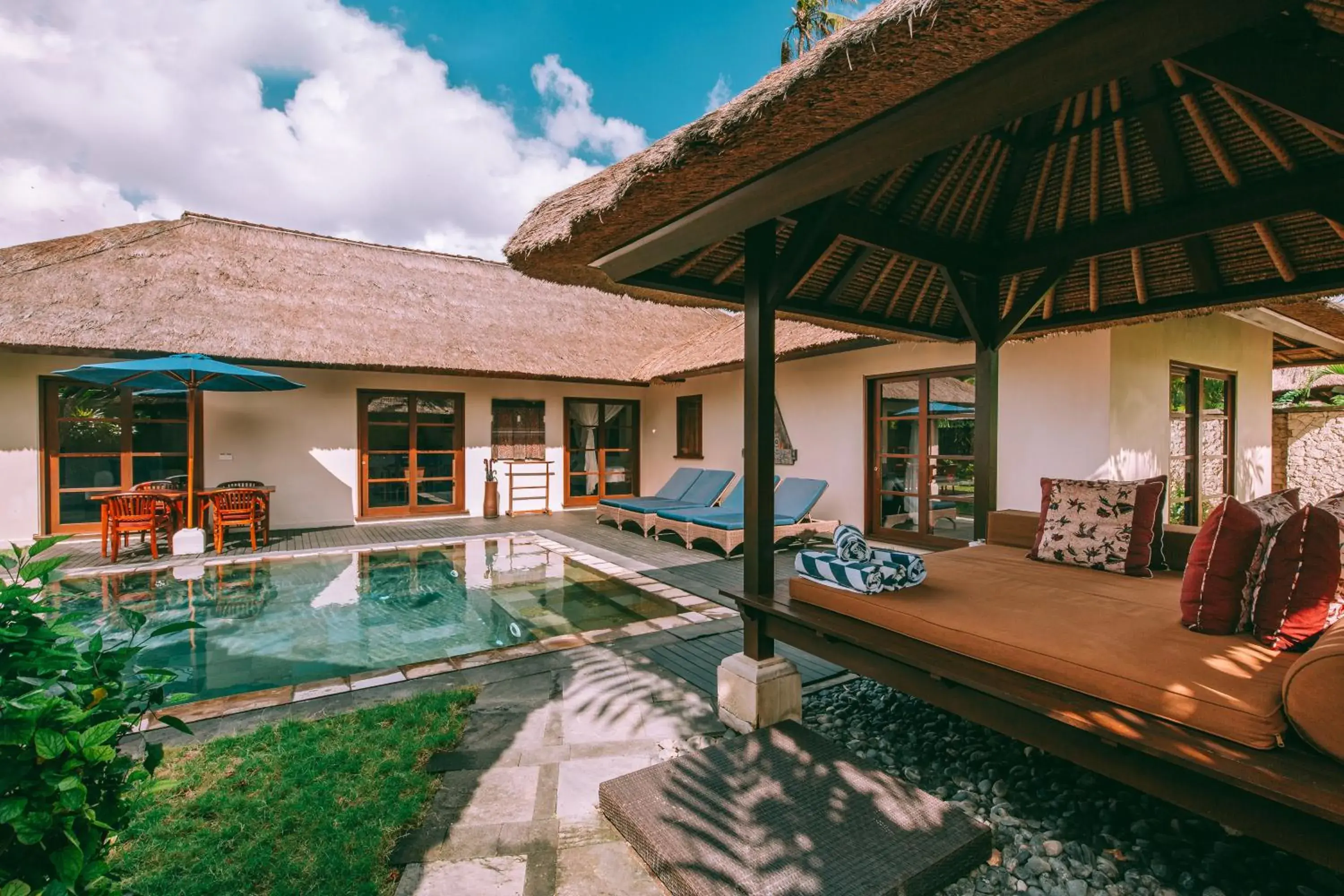 Day, Swimming Pool in Jimbaran Puri, A Belmond Hotel, Bali