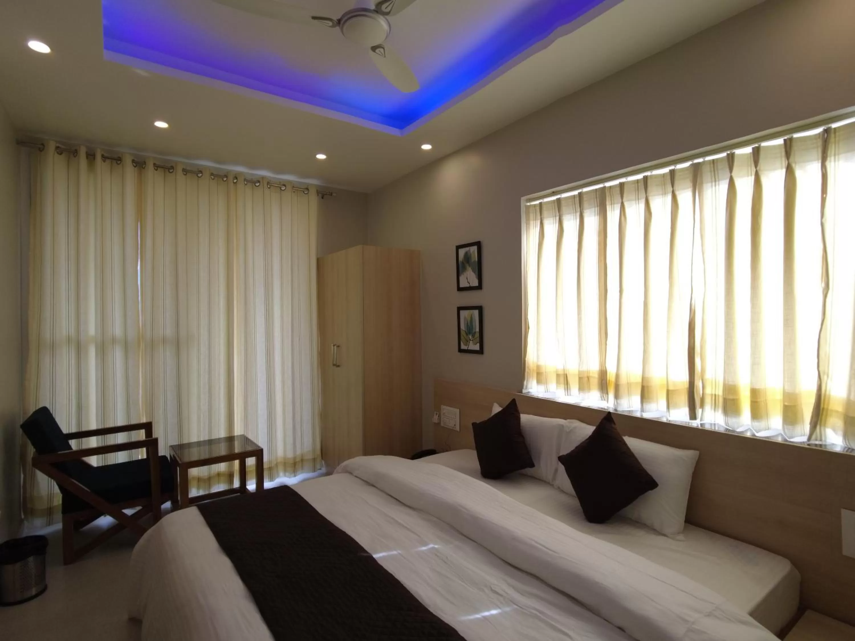 Bed in Punyah Residency Rishikesh