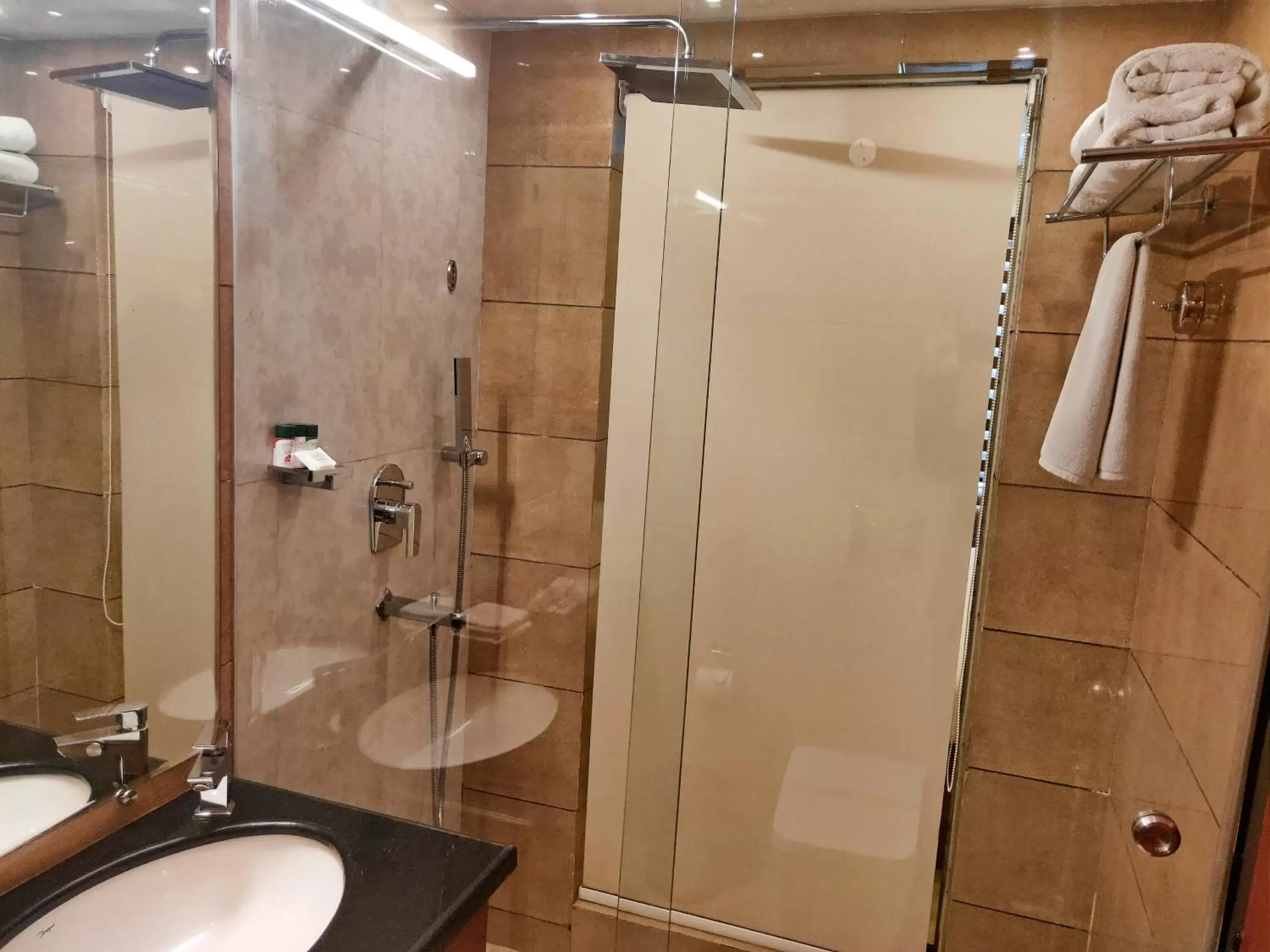 Bathroom in Holy River Hotel Bathroom in Holy River Hotel