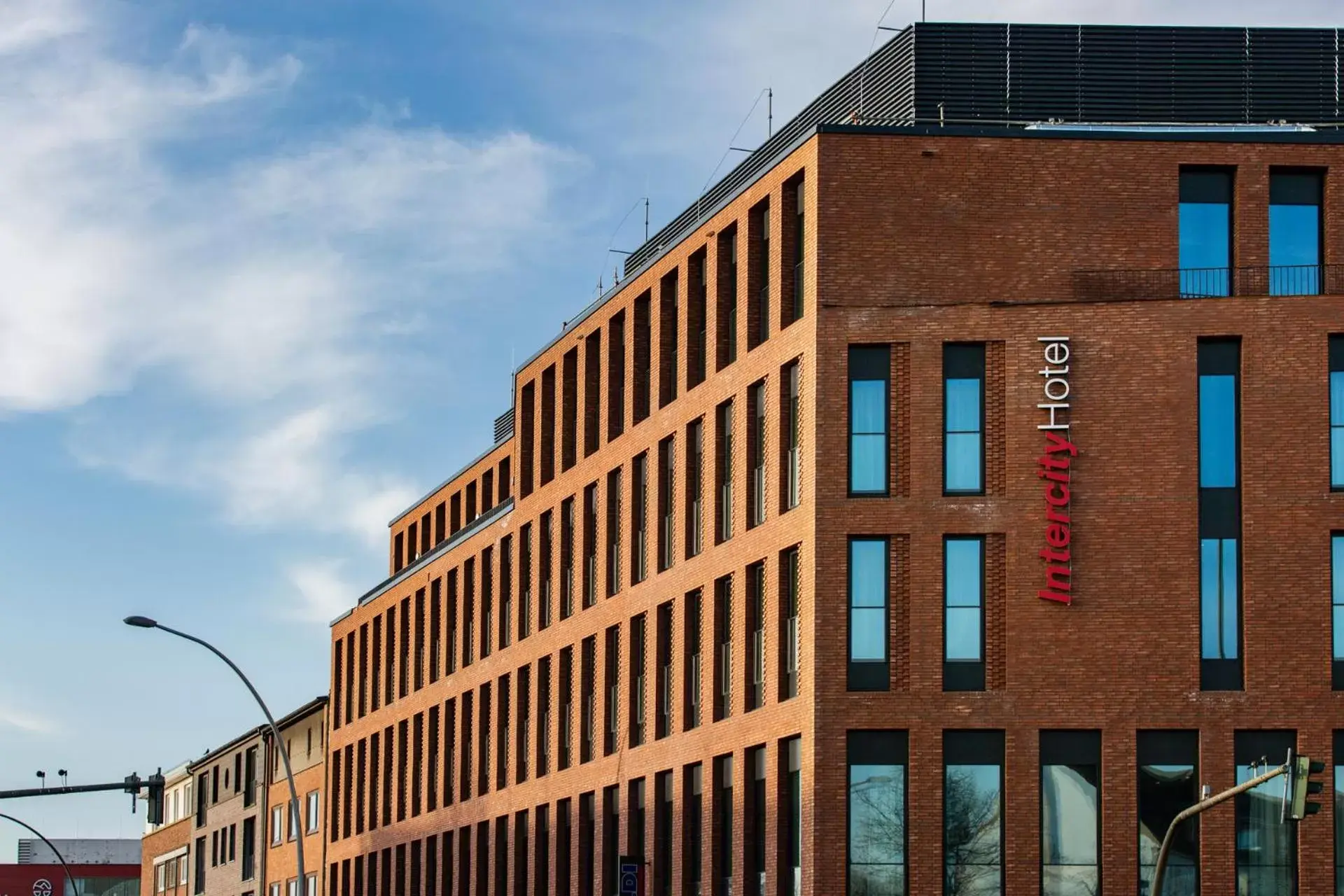 Property building in IntercityHotel Hamburg-Barmbek Property building in IntercityHotel Hamburg-Barmbek