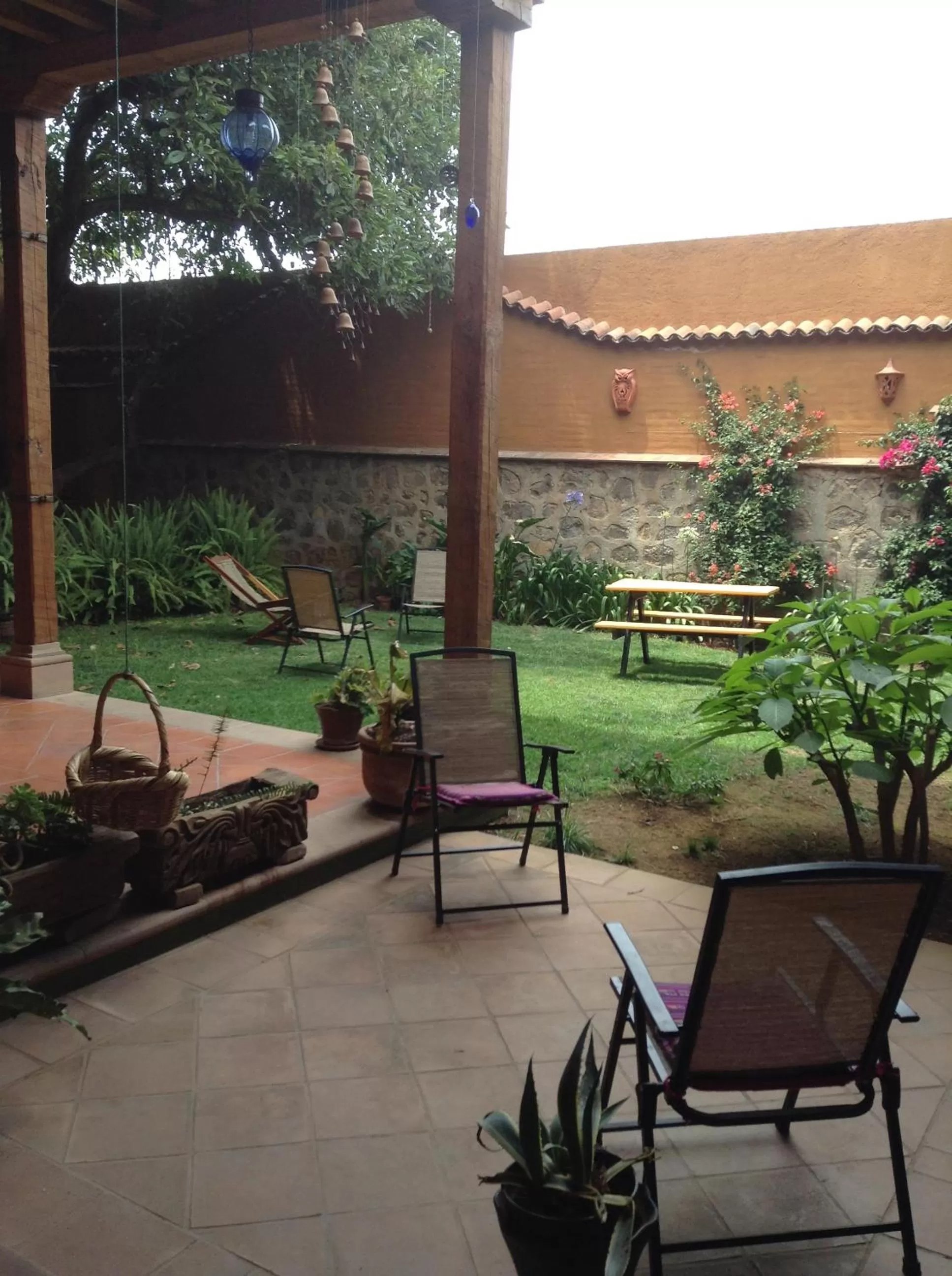 Patio in Posada Yolihuani