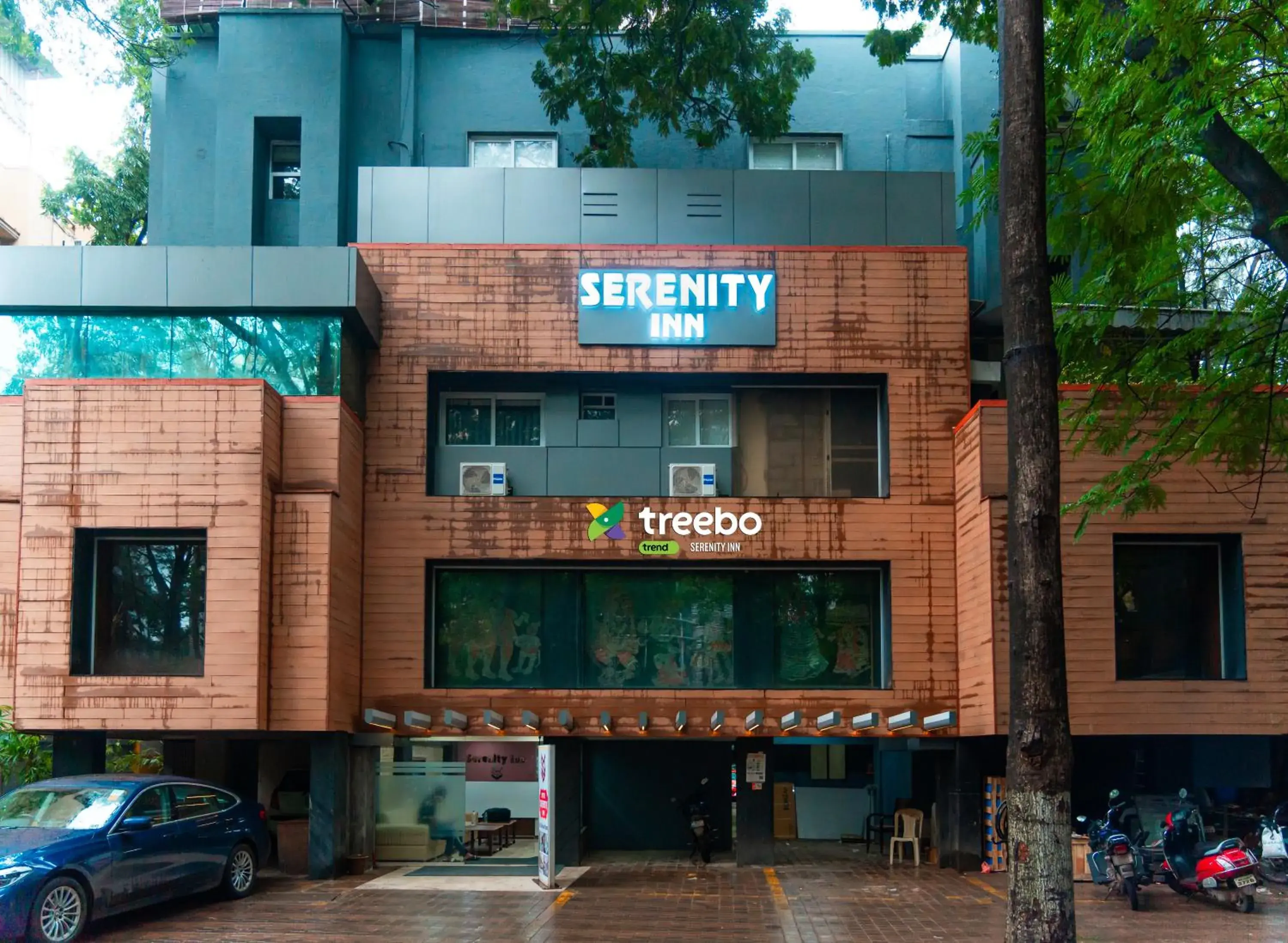 Property building in Treebo Serenity Inn, Koregaon Park Property building in Treebo Serenity Inn, Koregaon Park