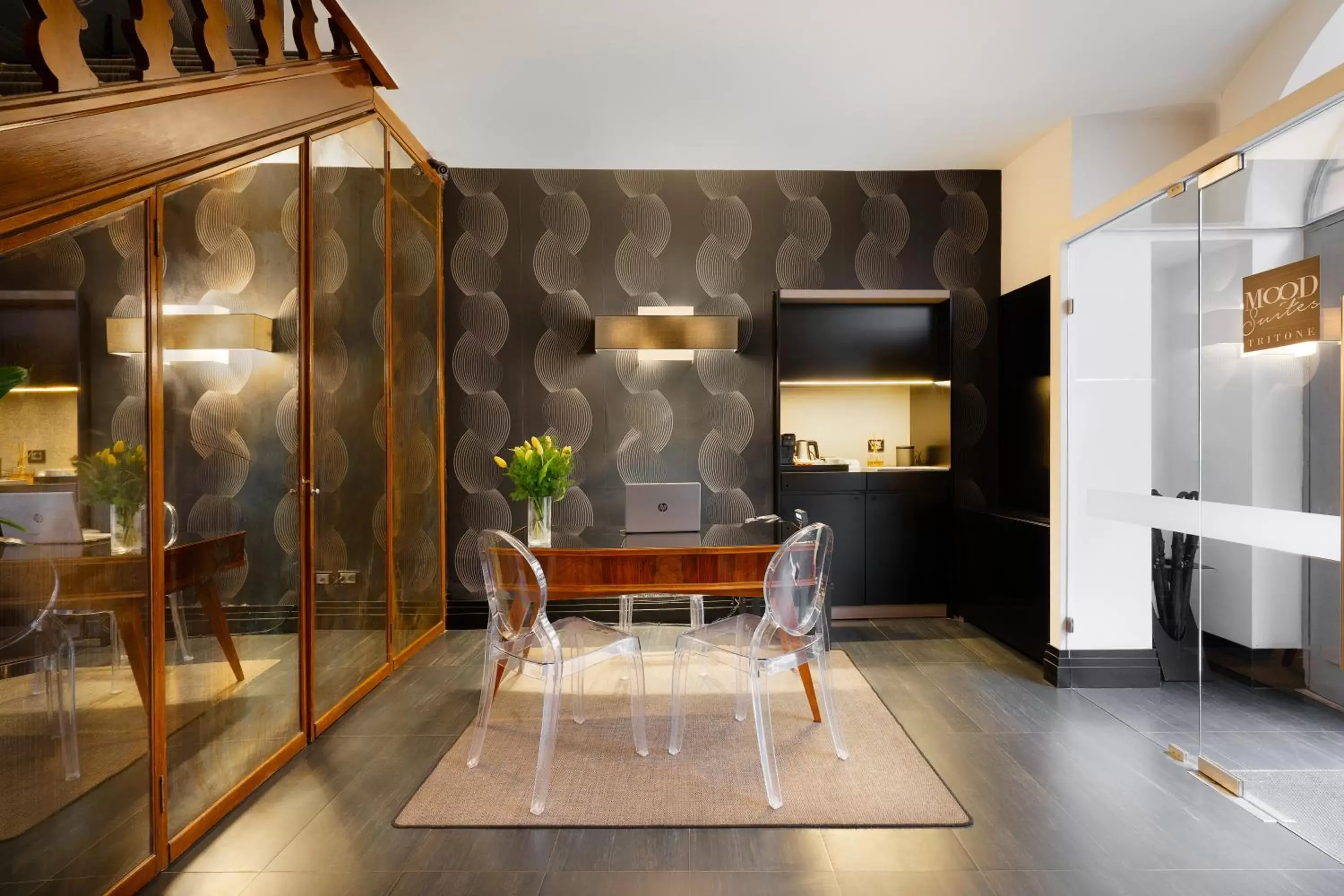 Property building in Unica Suites Rome Property building in Unica Suites Rome