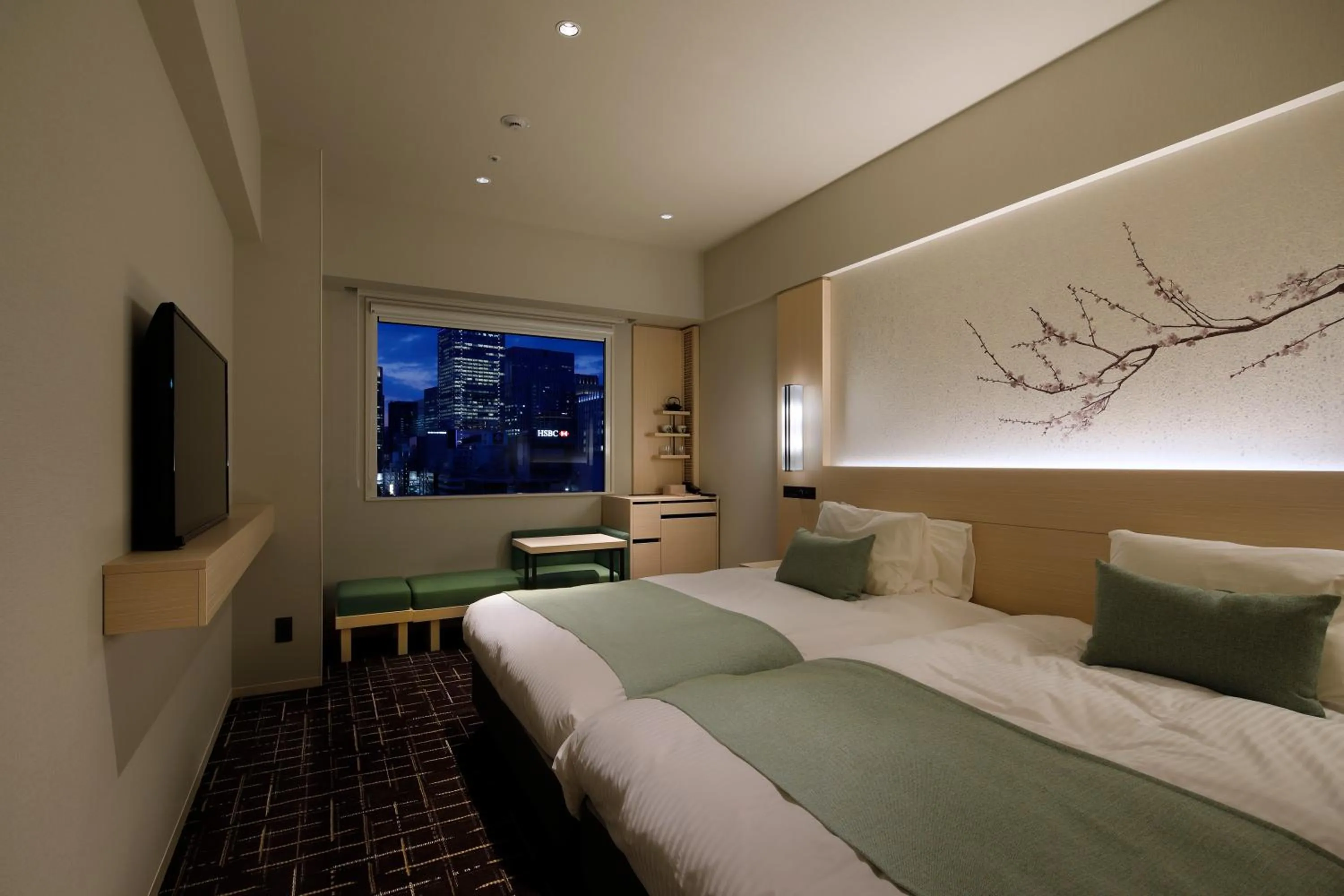 Photo of the whole room, Bed in Hotel Yaenomidori Tokyo