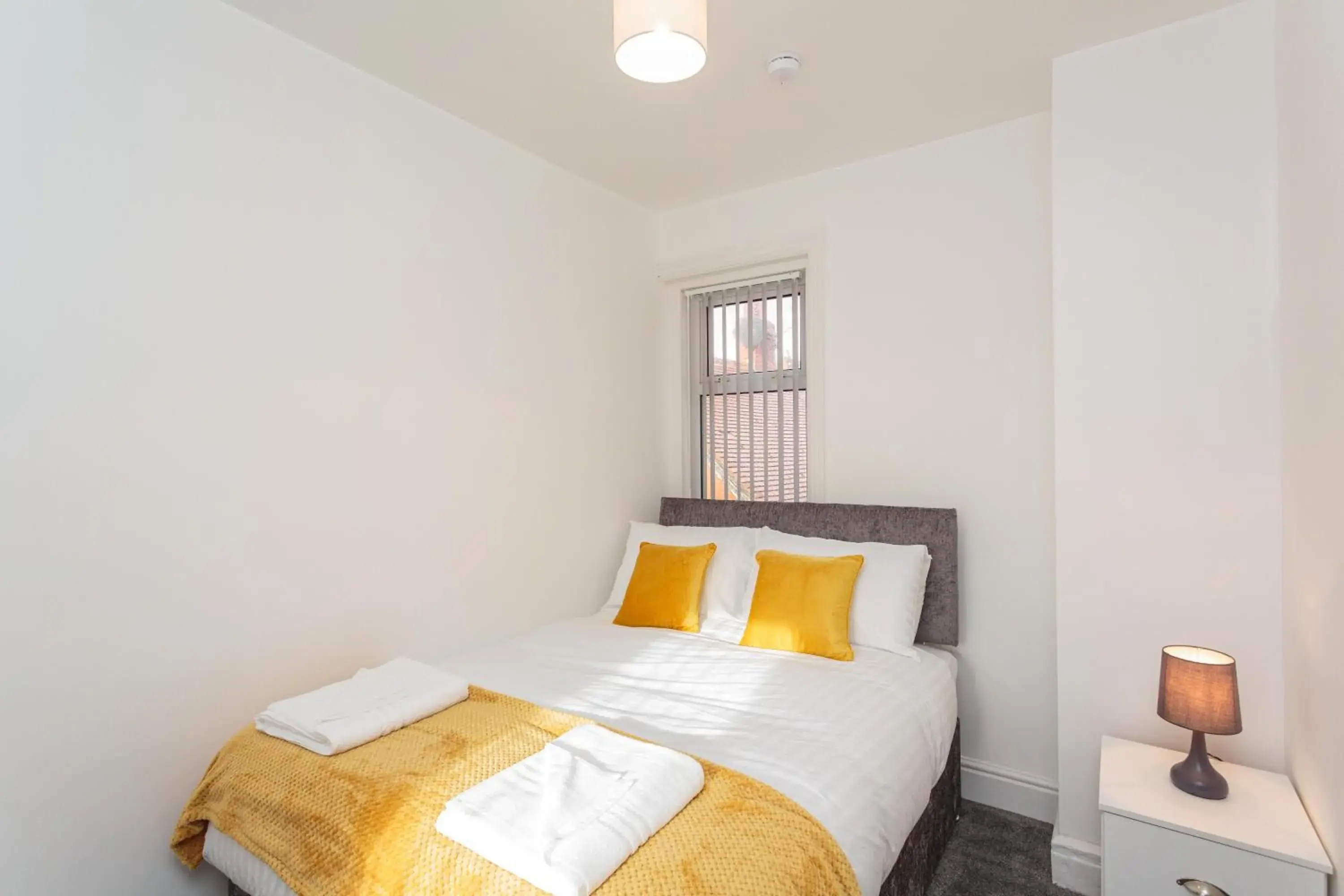 Bedroom, Bed in Cherry Property - Hornby Road