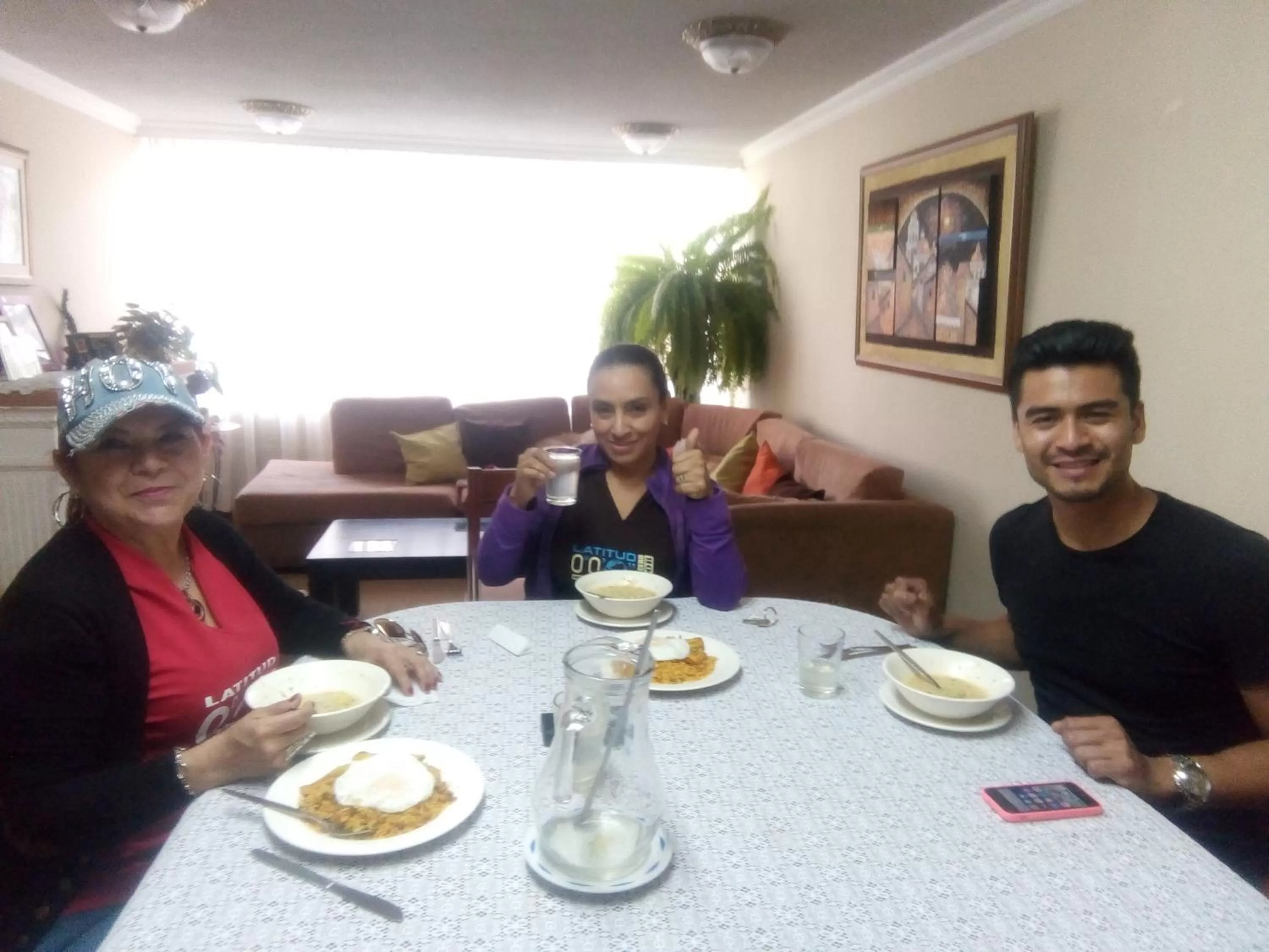 group of guests in La Casa De La Nonna