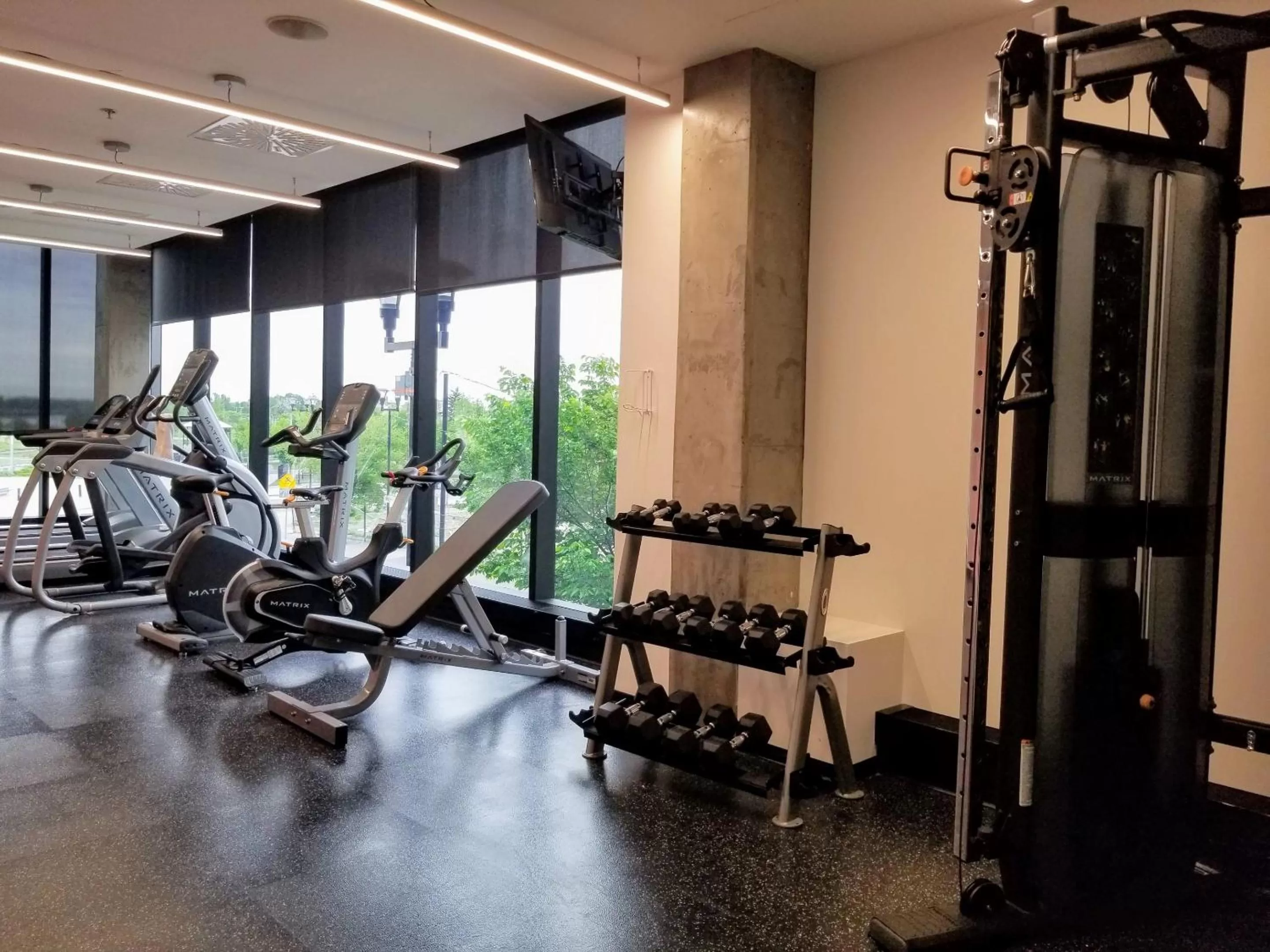 Fitness centre/facilities in Alt Hotel Calgary East Village